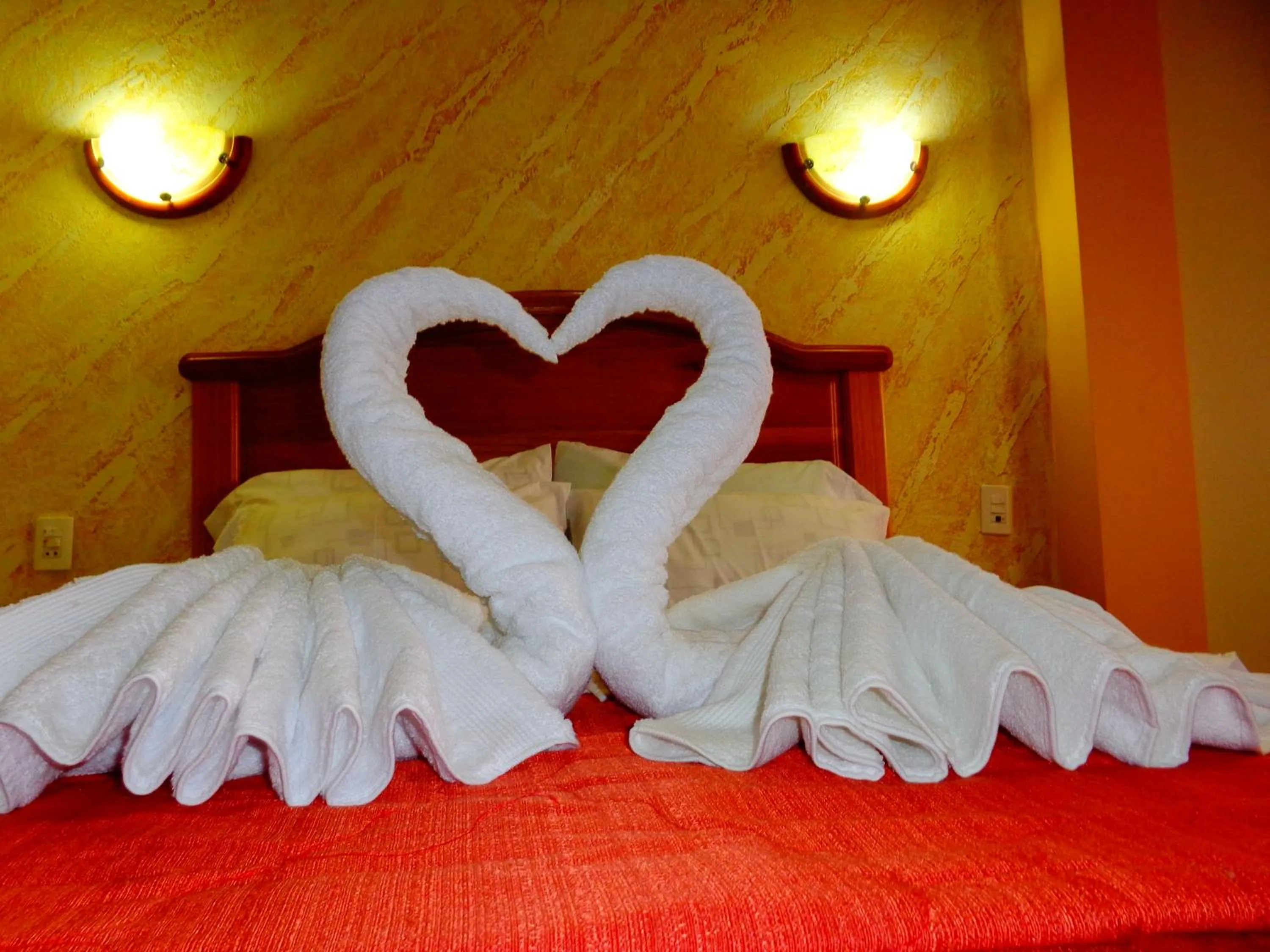 Bed in Hotel Pampa & Selva