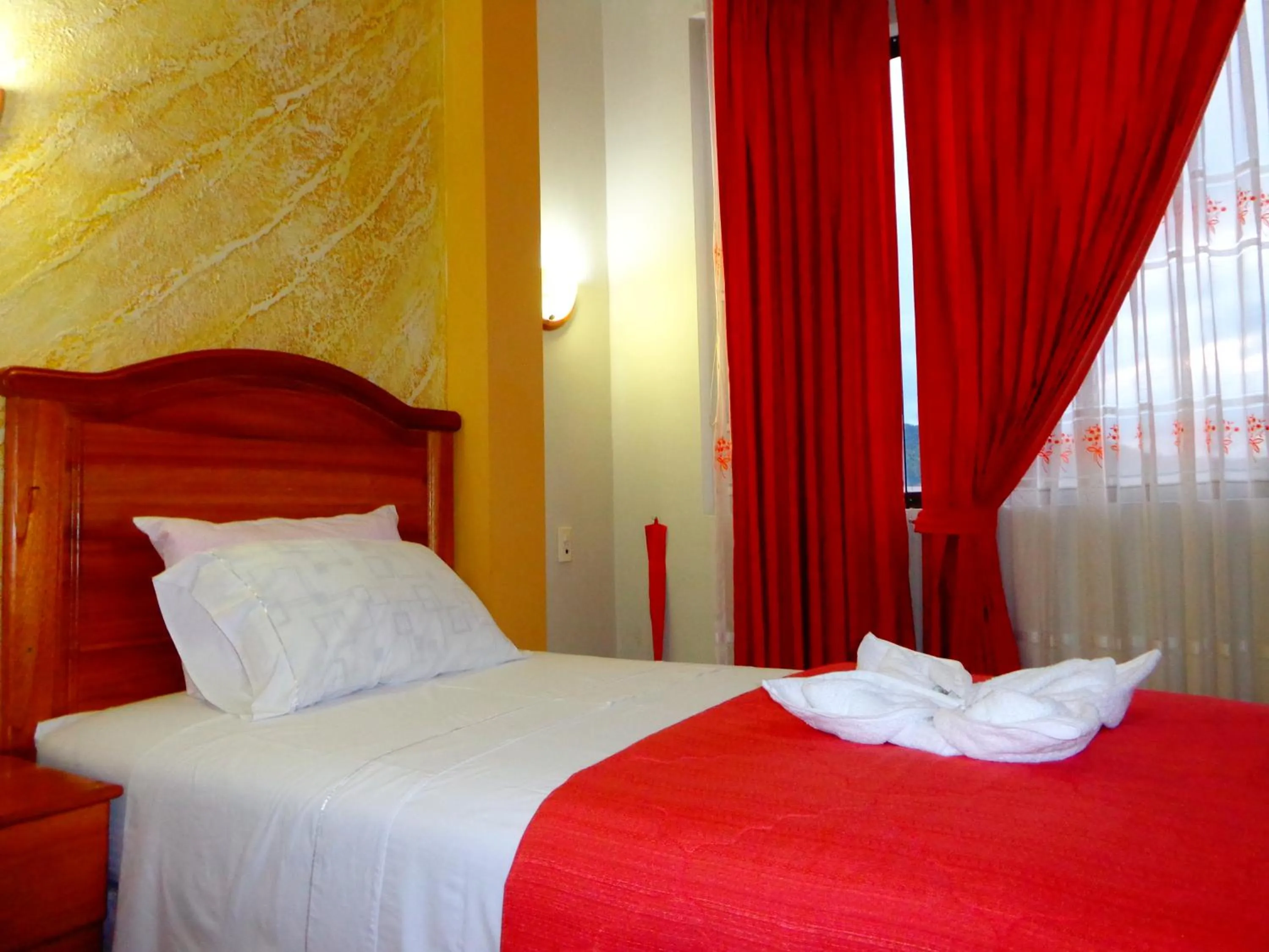 Bed in Hotel Pampa & Selva