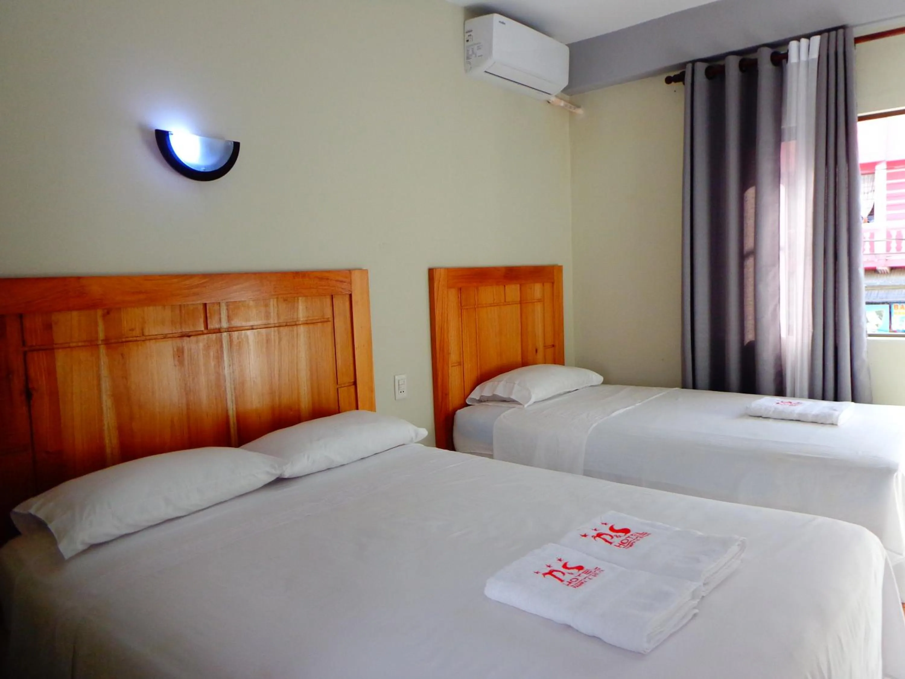 Bed in Hotel Pampa & Selva