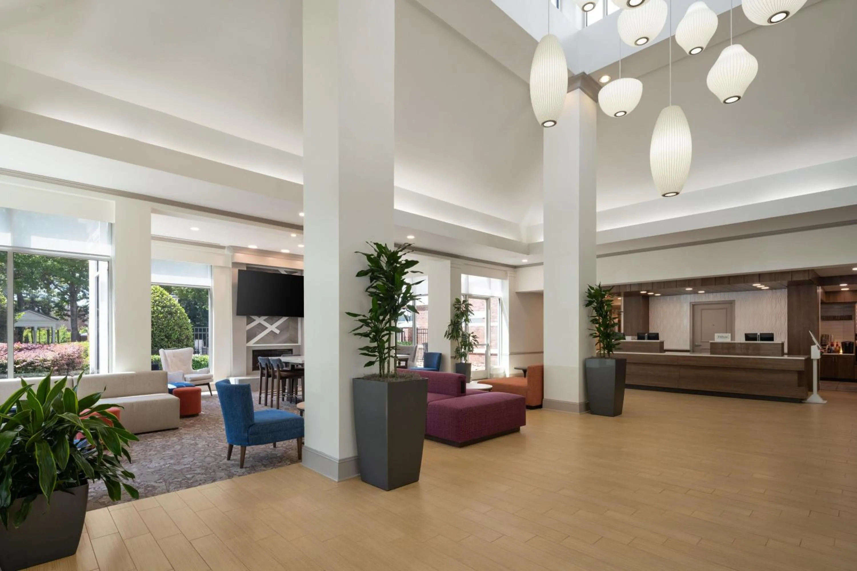Lobby or reception in Hilton Garden Inn Rock Hill