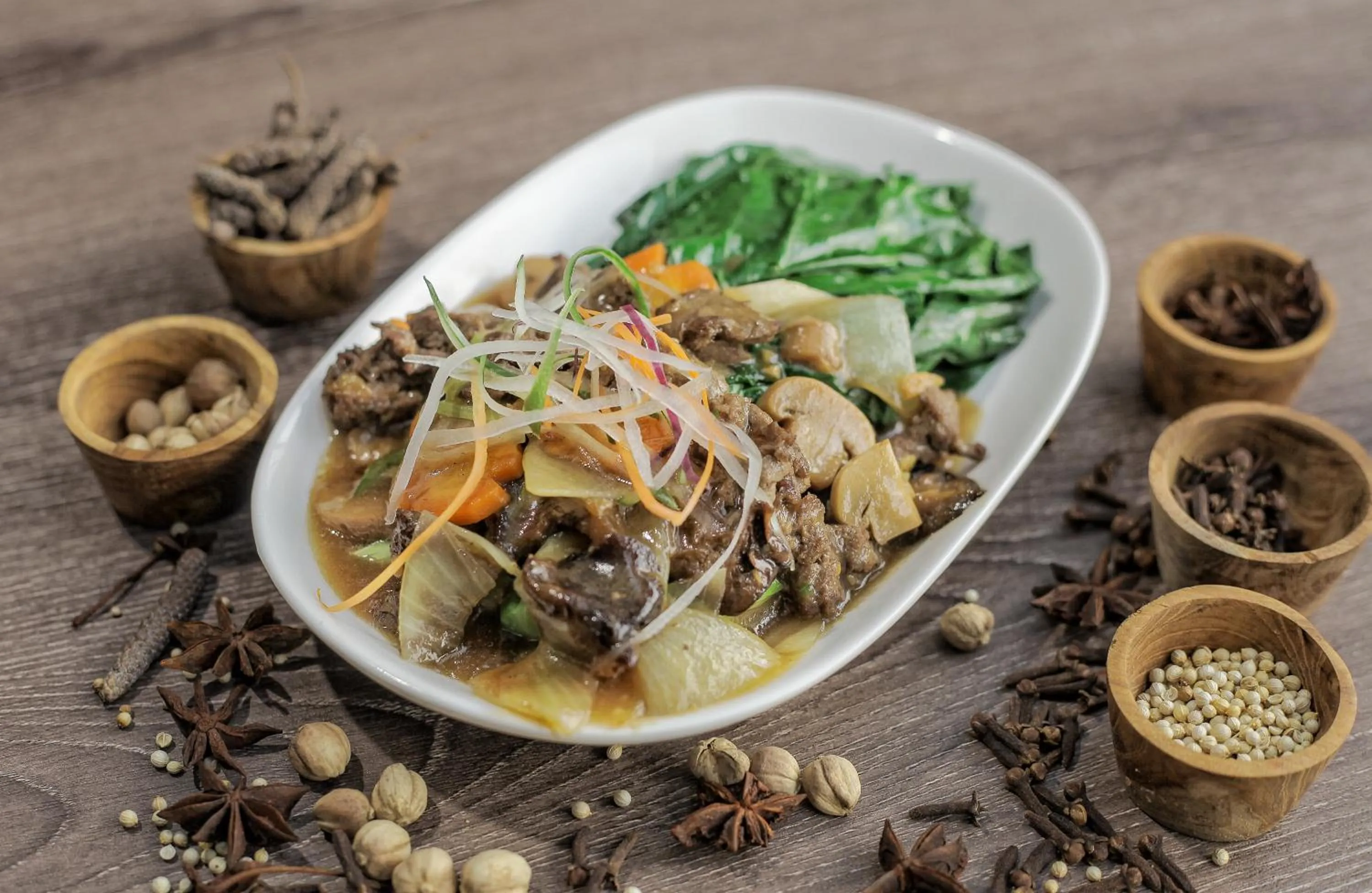 Food close-up in Montana Premier Senggigi