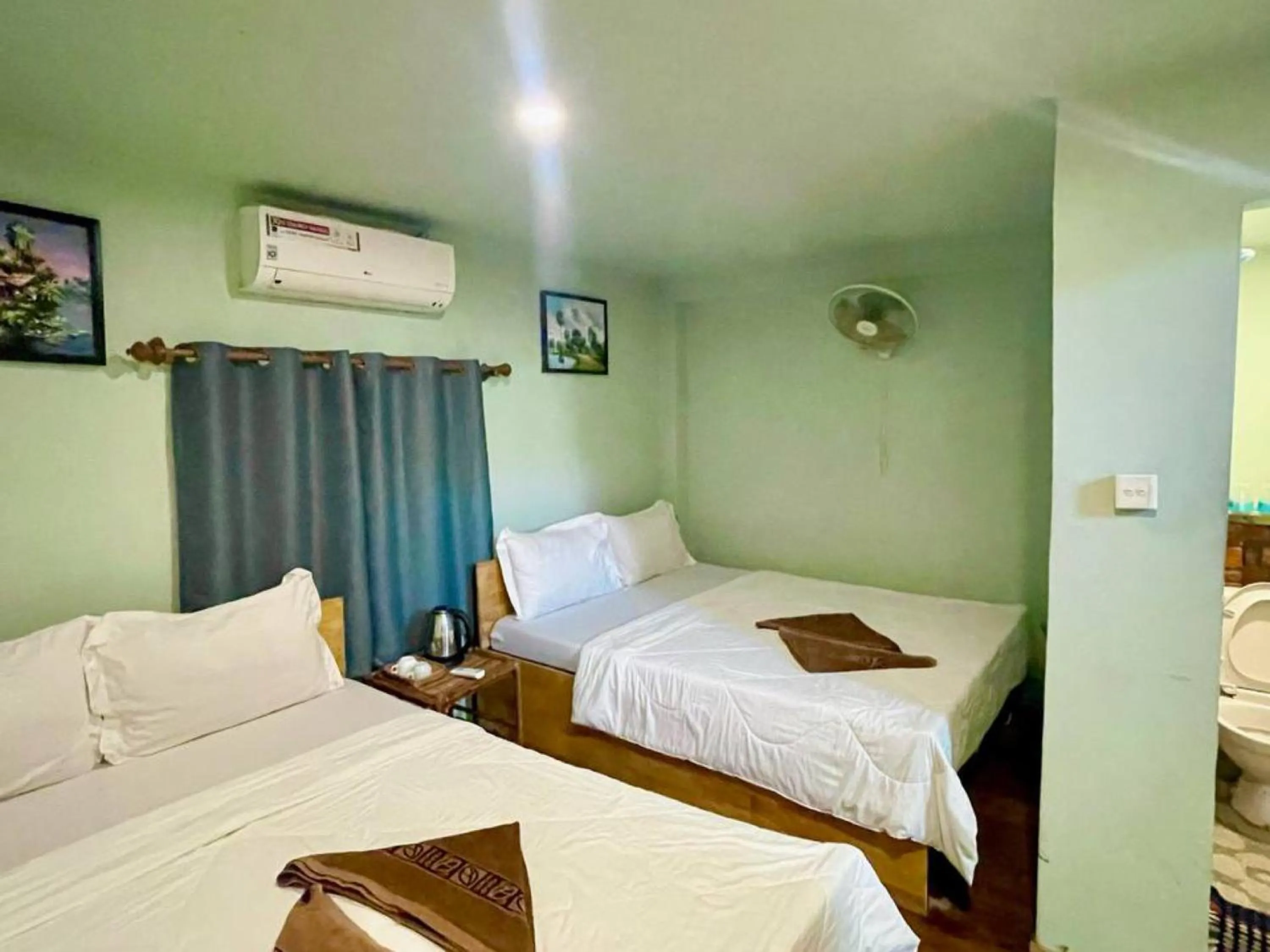 Property building in The Cliff Hostel, M'Pay Bay