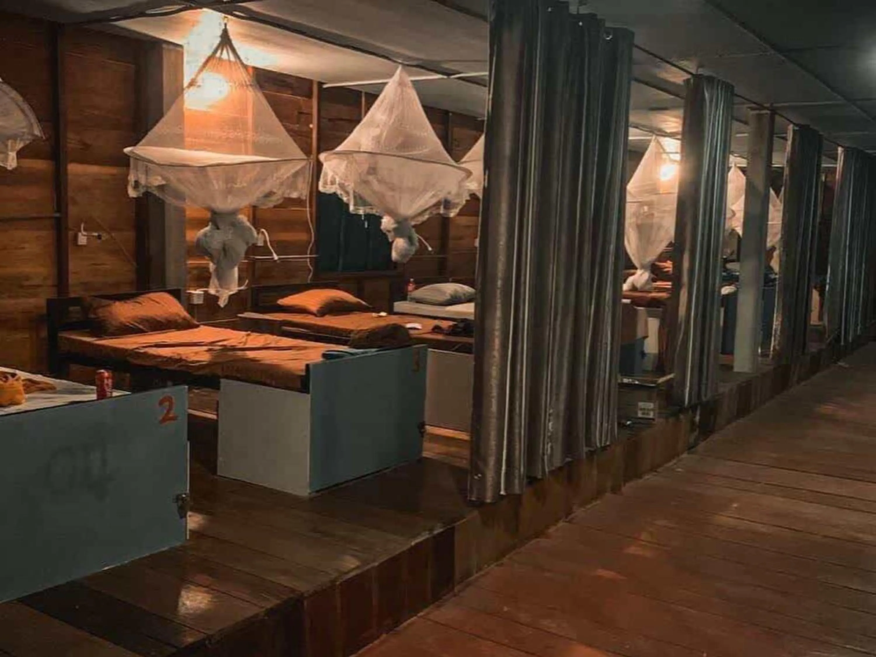 Property building in The Cliff Hostel, M'Pay Bay