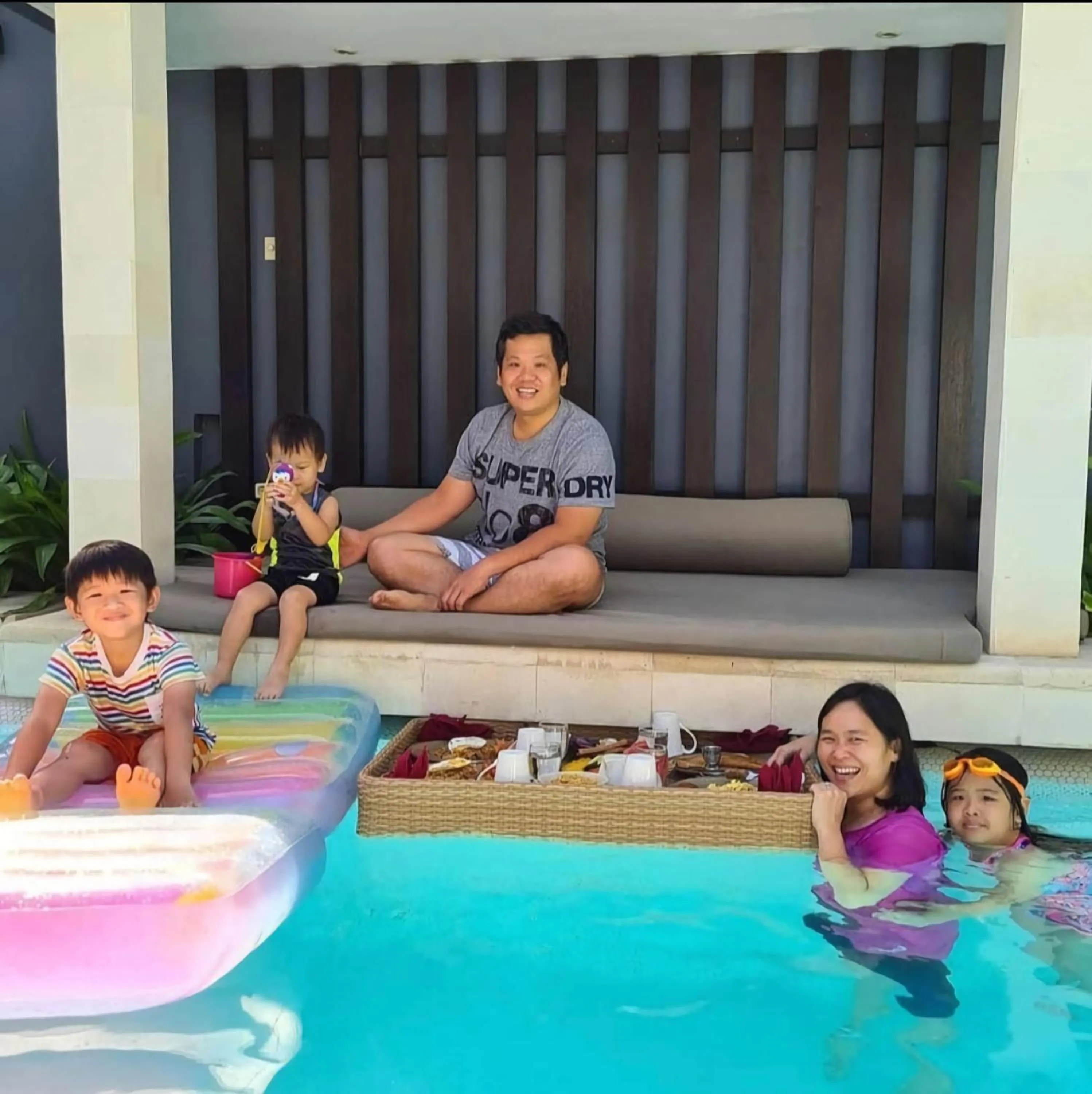 Swimming pool in Kembali Villas