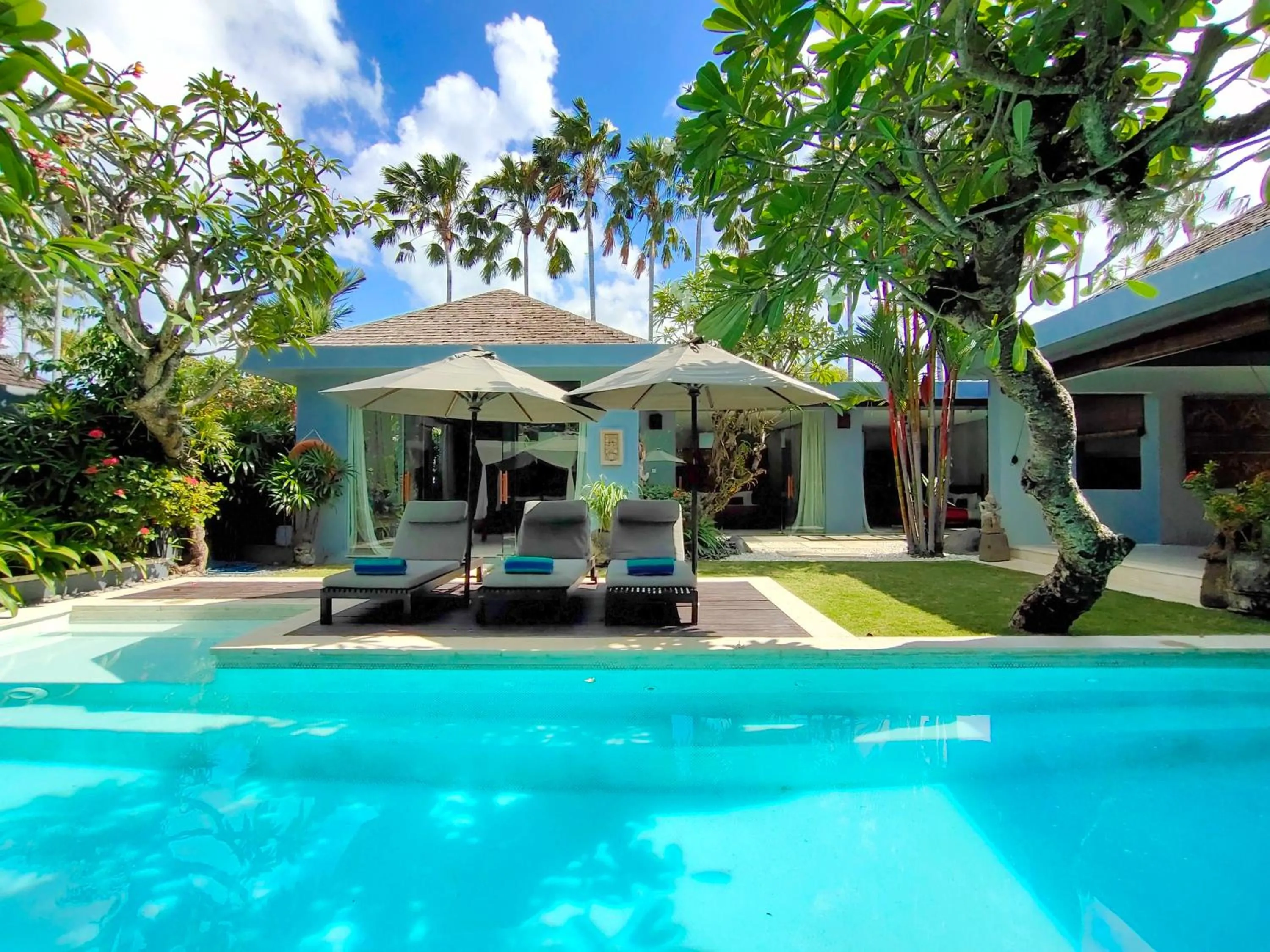 Garden in Kembali Villas