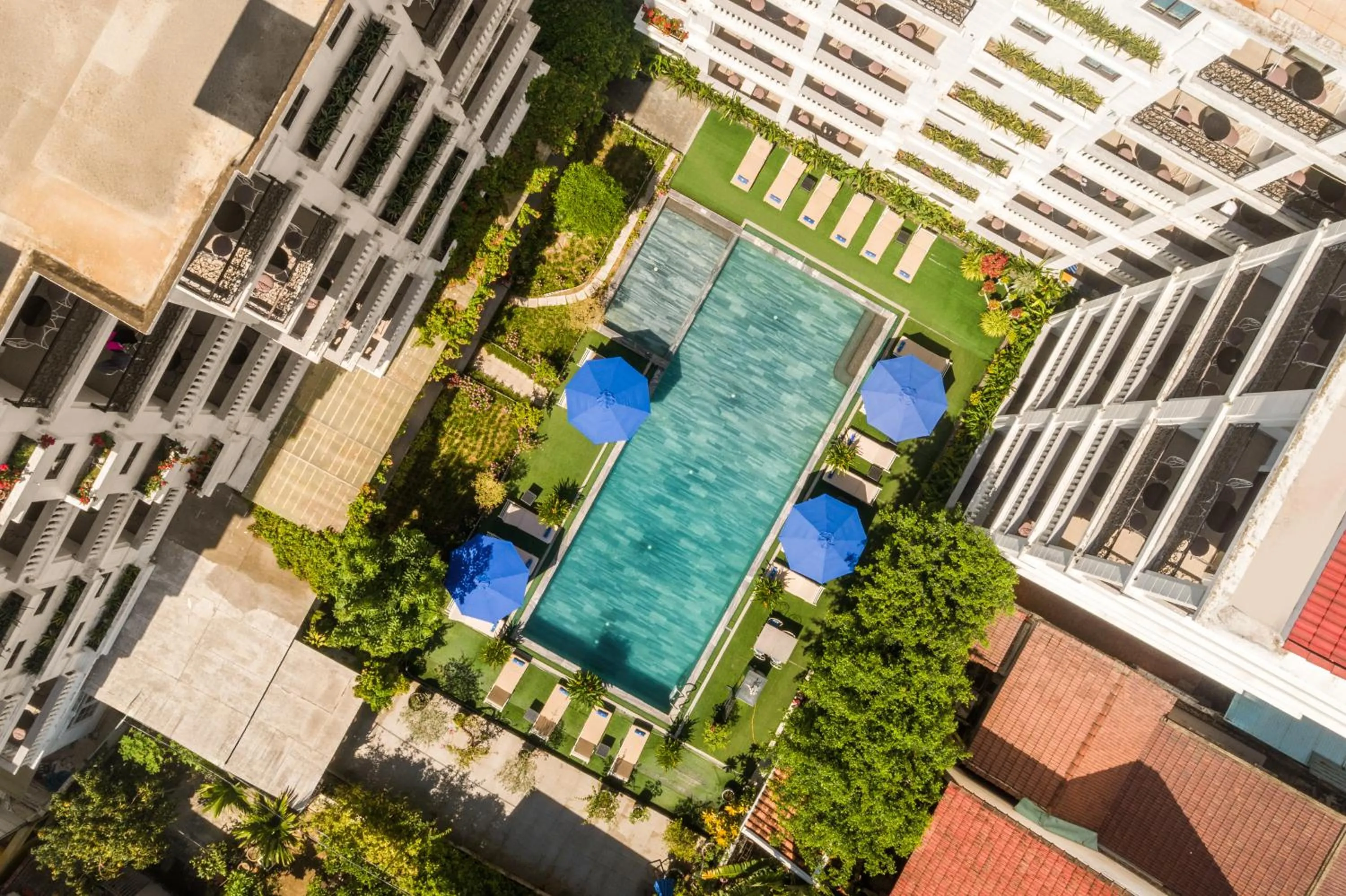 Property building in Hoi An Rosemary Boutique Hotel & Spa - A Peaceful Retreat