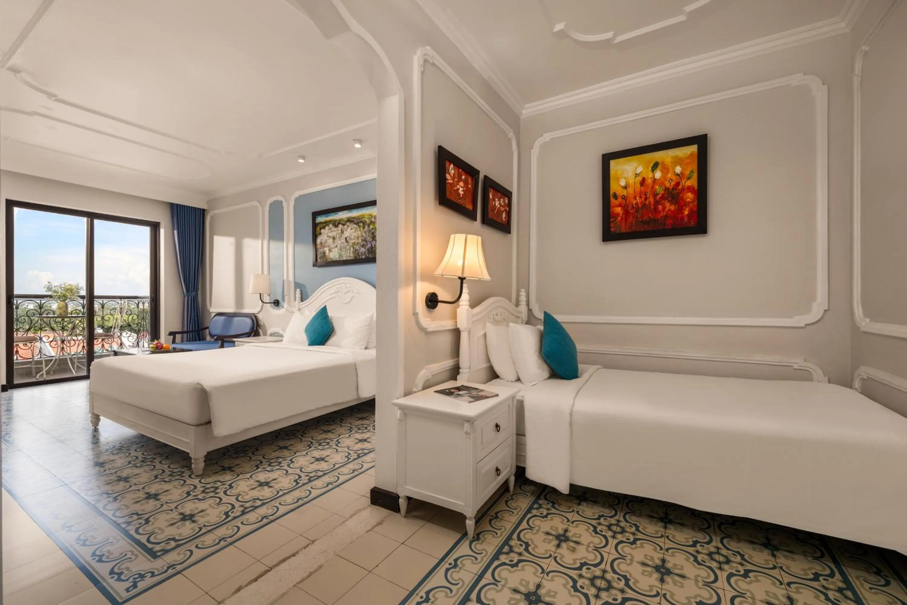 Bed in Hoi An Rosemary Boutique Hotel & Spa - A Peaceful Retreat