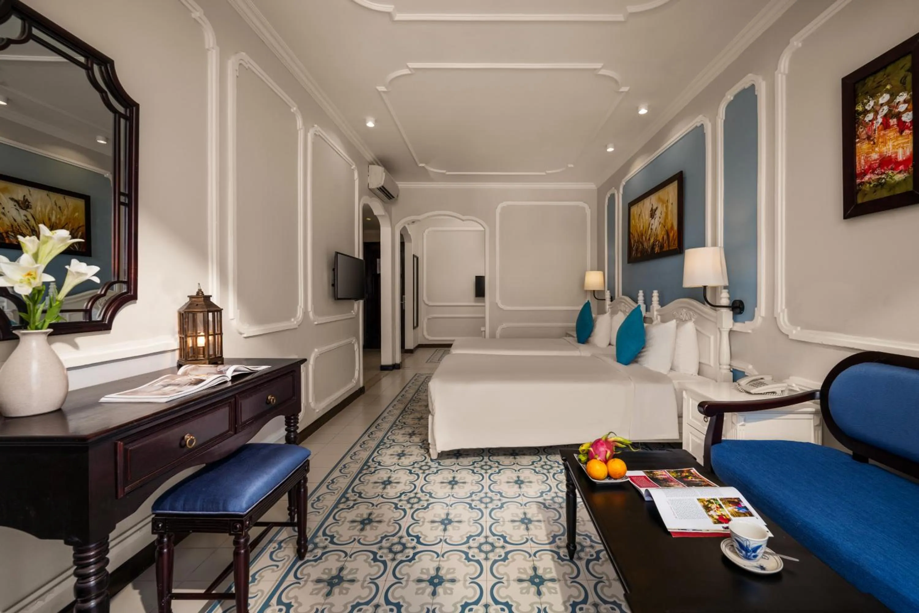 Bed in Hoi An Rosemary Boutique Hotel & Spa - A Peaceful Retreat