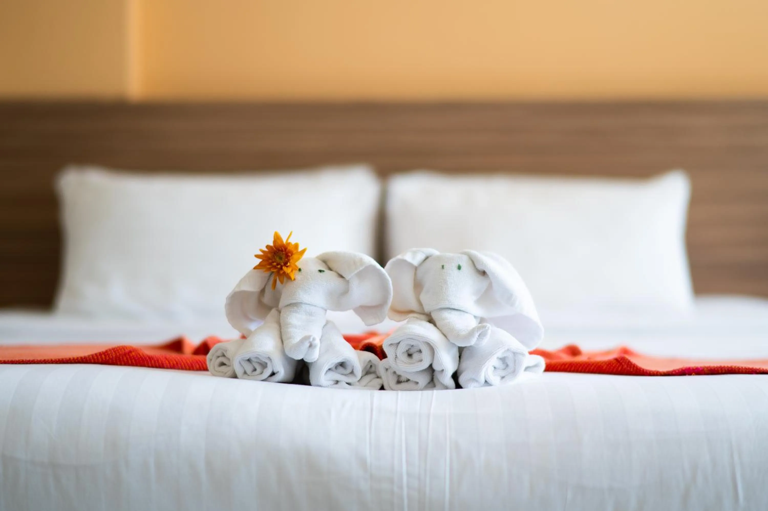 Decorative detail, Bed in The Lantern Resorts Patong