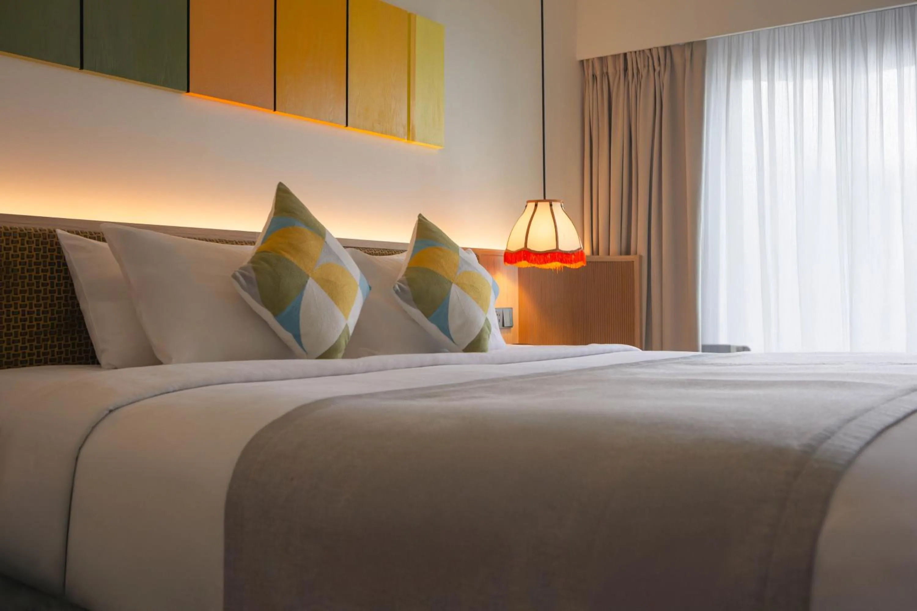 Bed in The Lantern Resorts Patong