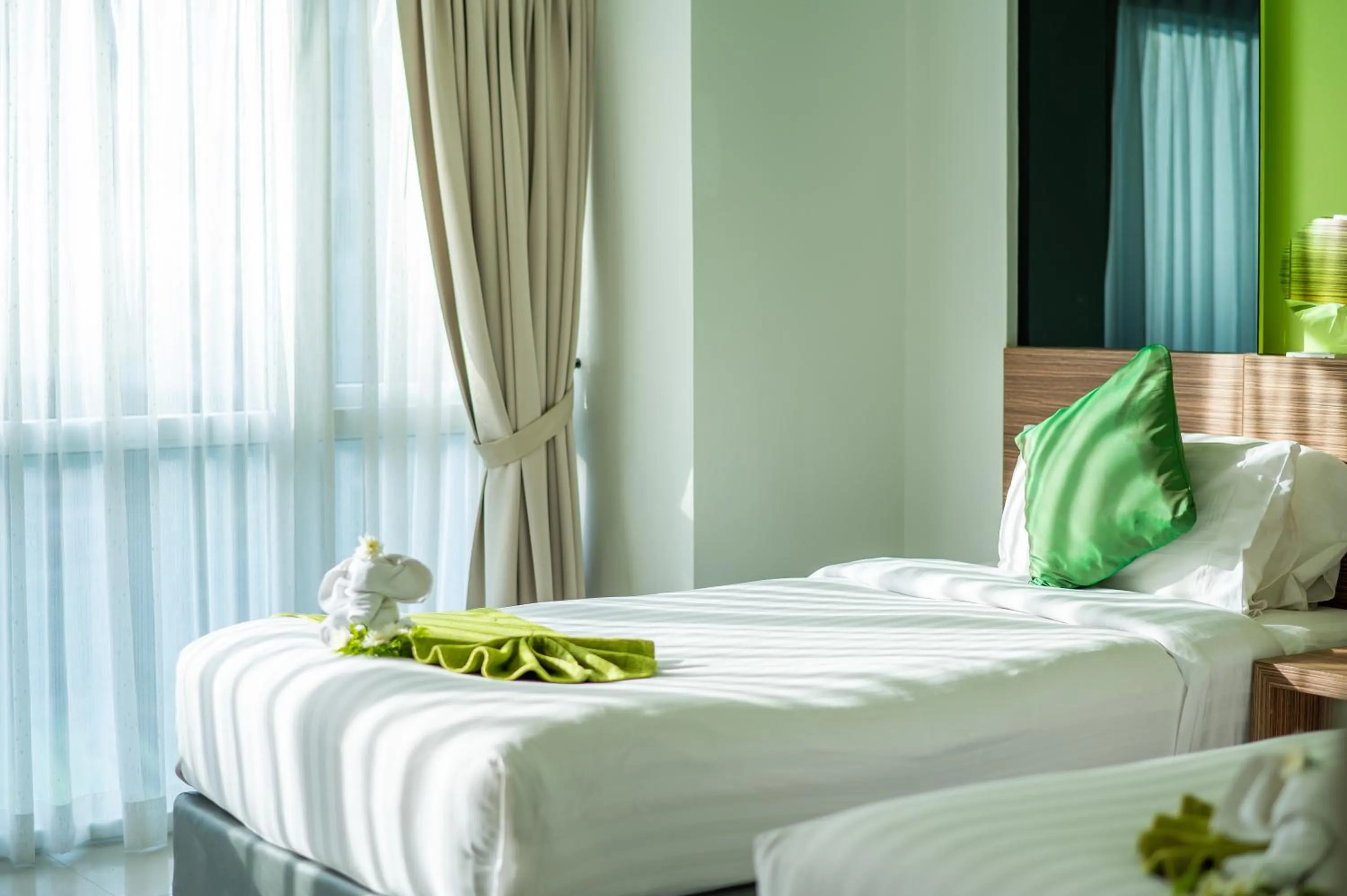 Bed in The Lantern Resorts Patong