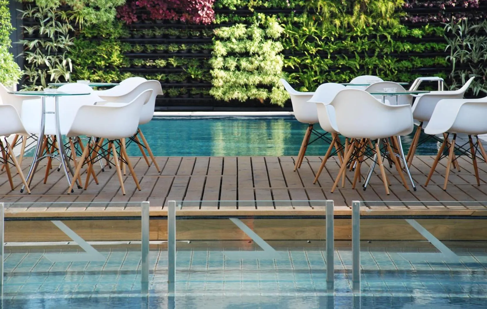 Pool view in The Lantern Resorts Patong