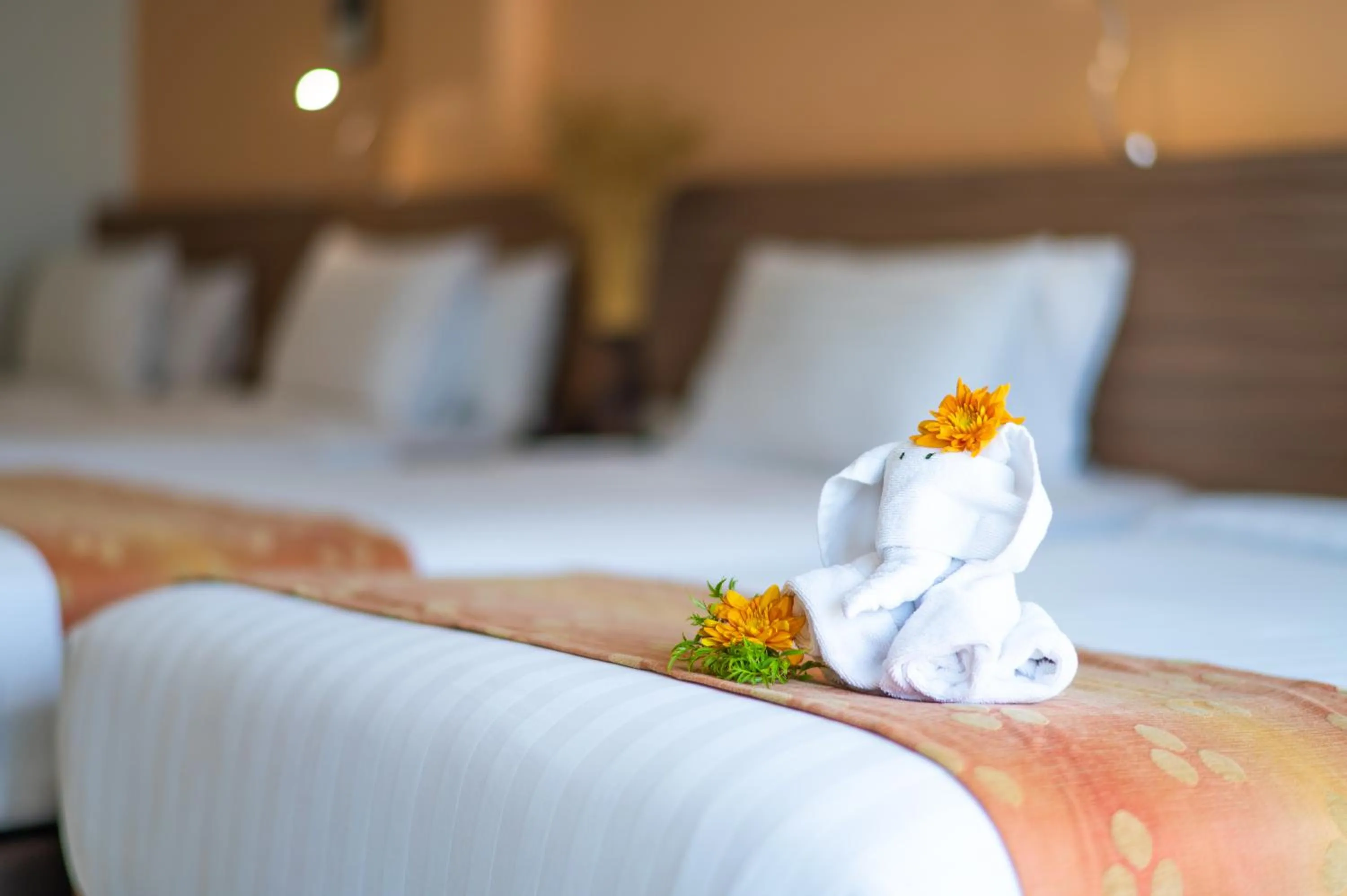 Bed in The Lantern Resorts Patong