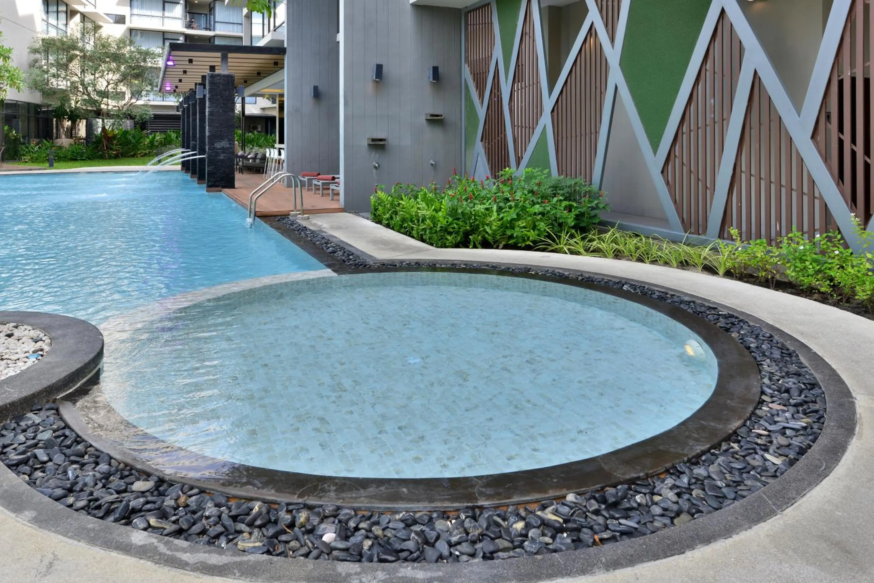 Swimming pool in Altera Hotel and Residence by At Mind