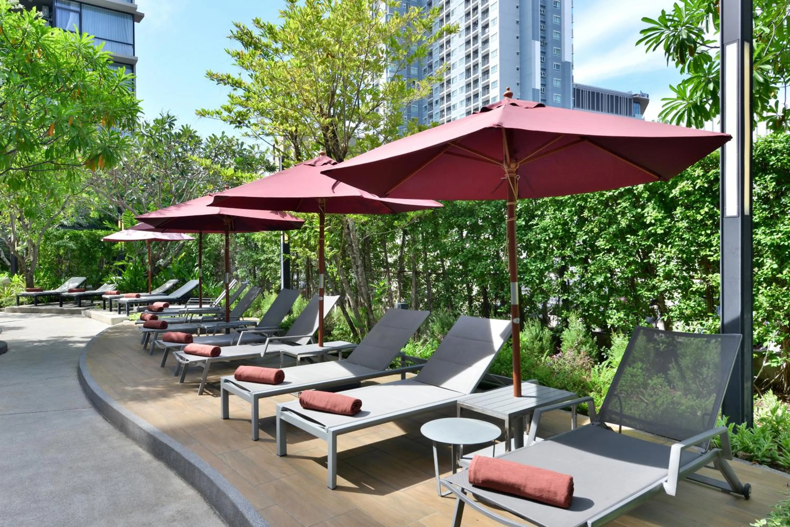 Swimming pool in Altera Hotel and Residence by At Mind