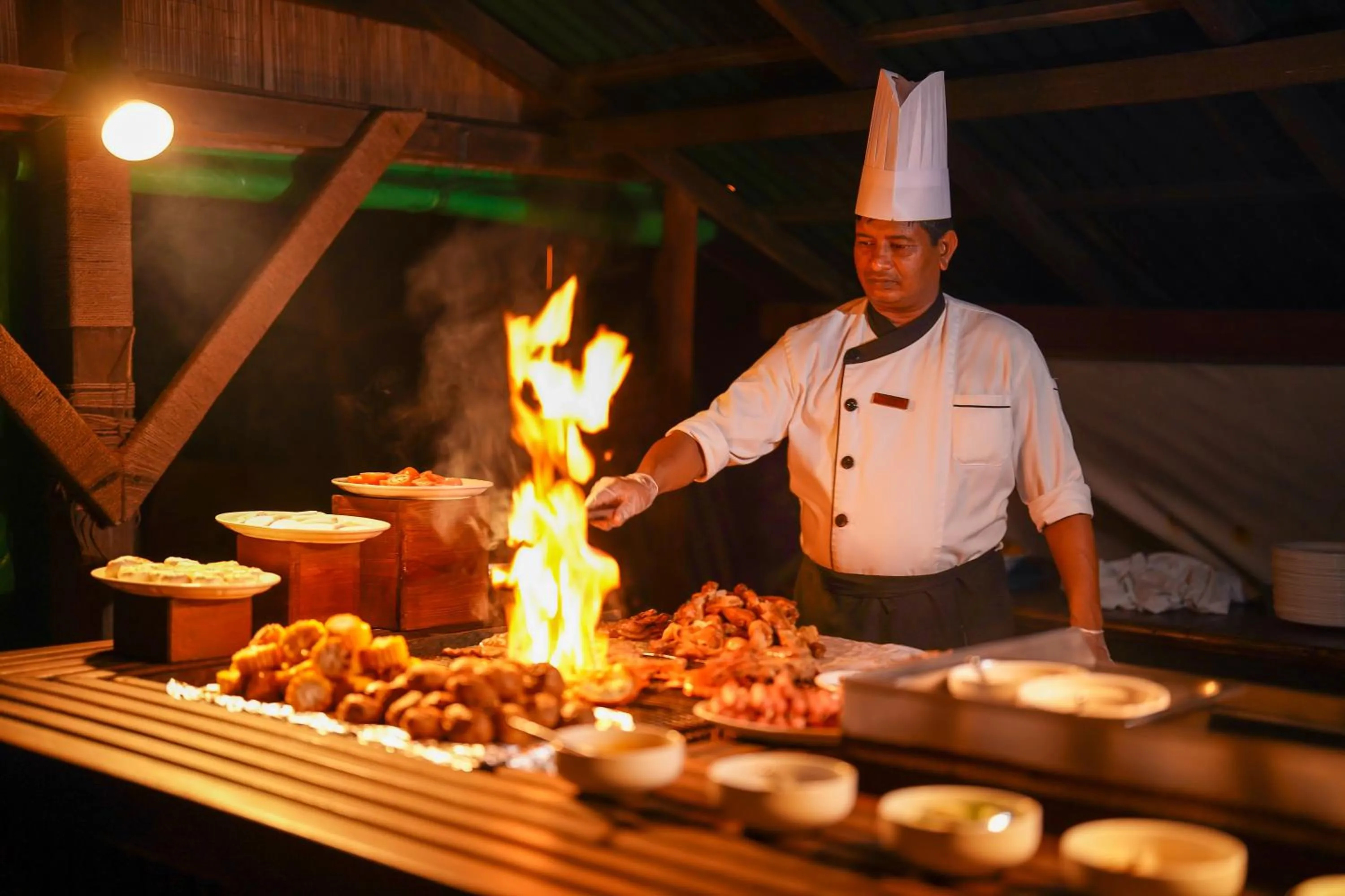 Food and drinks in Makunudu Island- An Intimate Hideaway