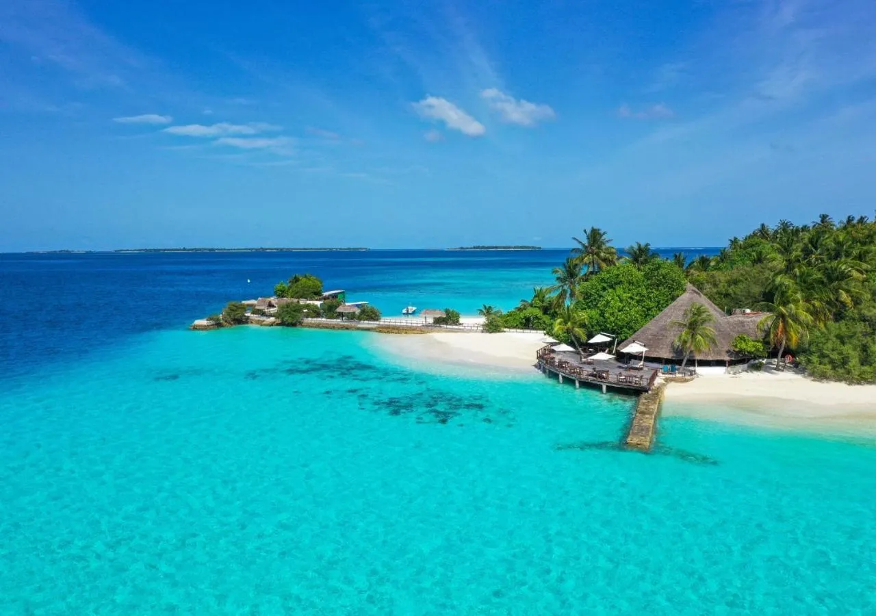 View (from property/room) in Makunudu Island- An Intimate Hideaway