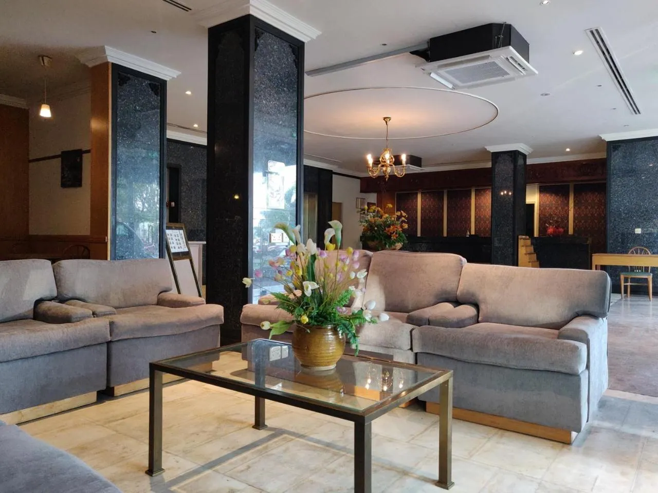 Seating area in Terrace Hotel