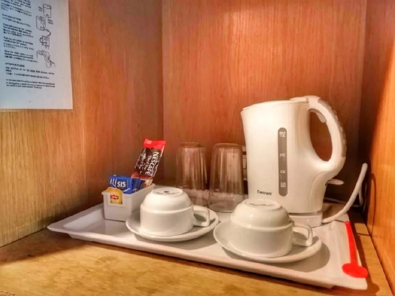 Coffee/tea facilities in Terrace Hotel