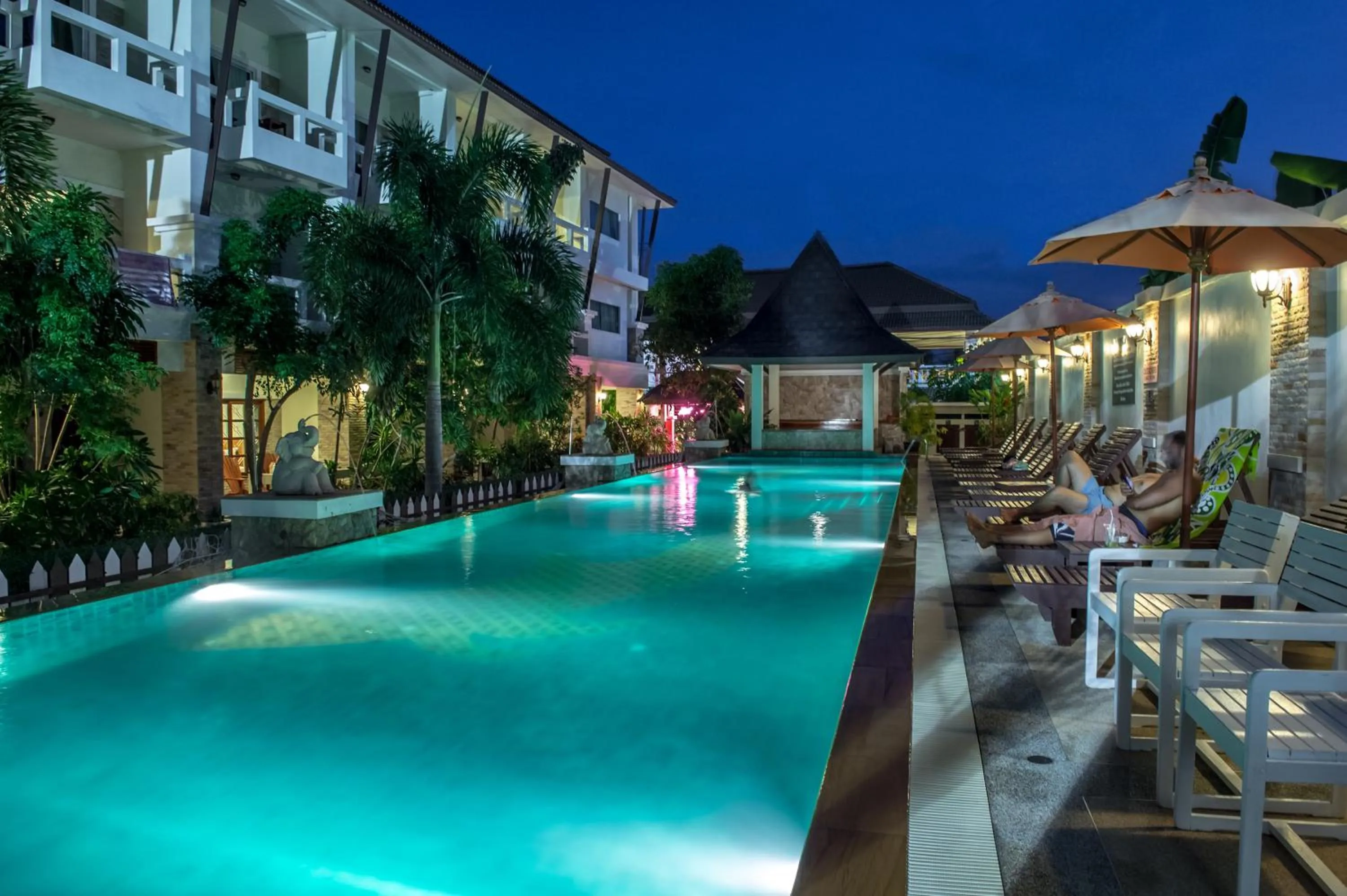 Swimming pool in Neptune's Villa