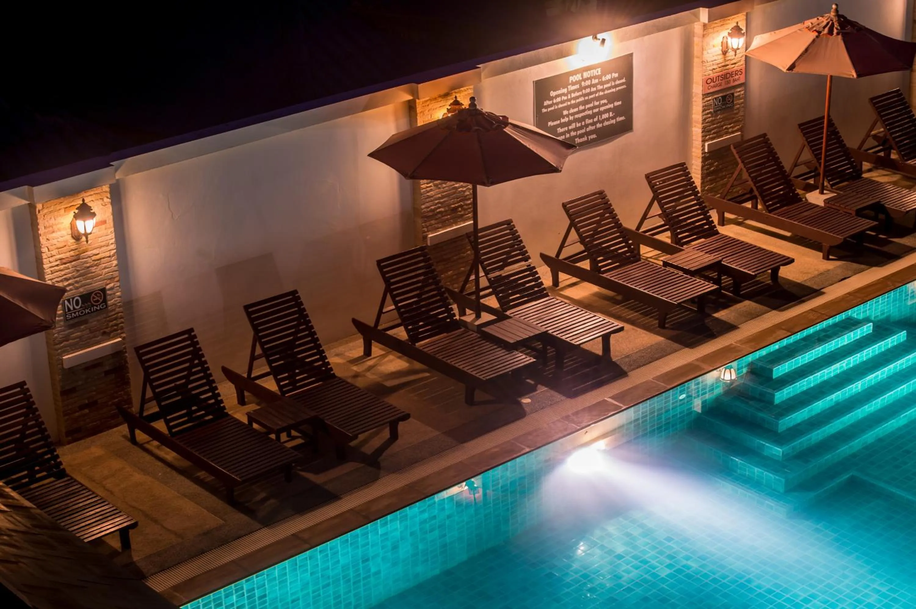 Swimming pool in Neptune's Villa