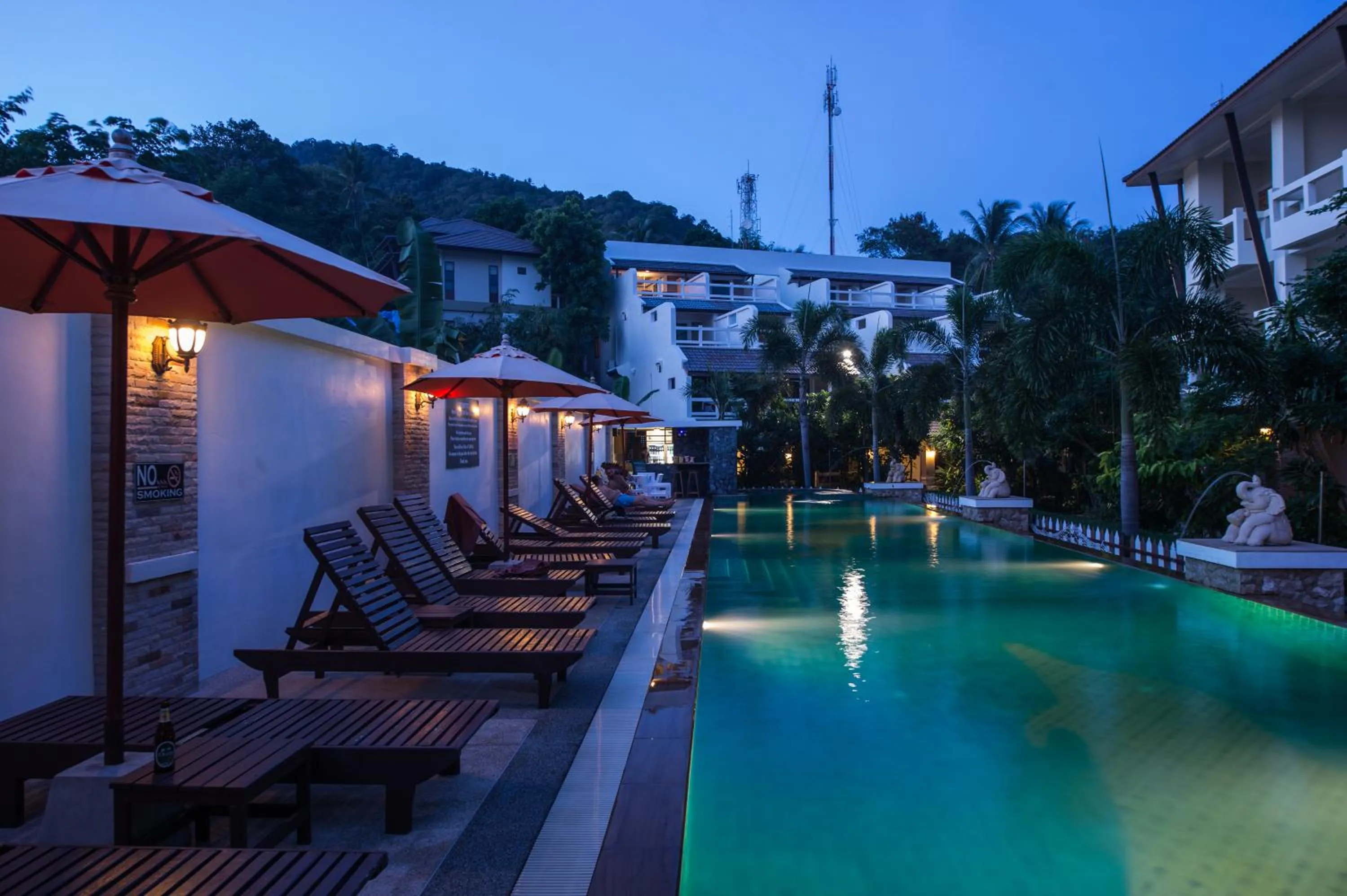 Swimming pool in Neptune's Villa