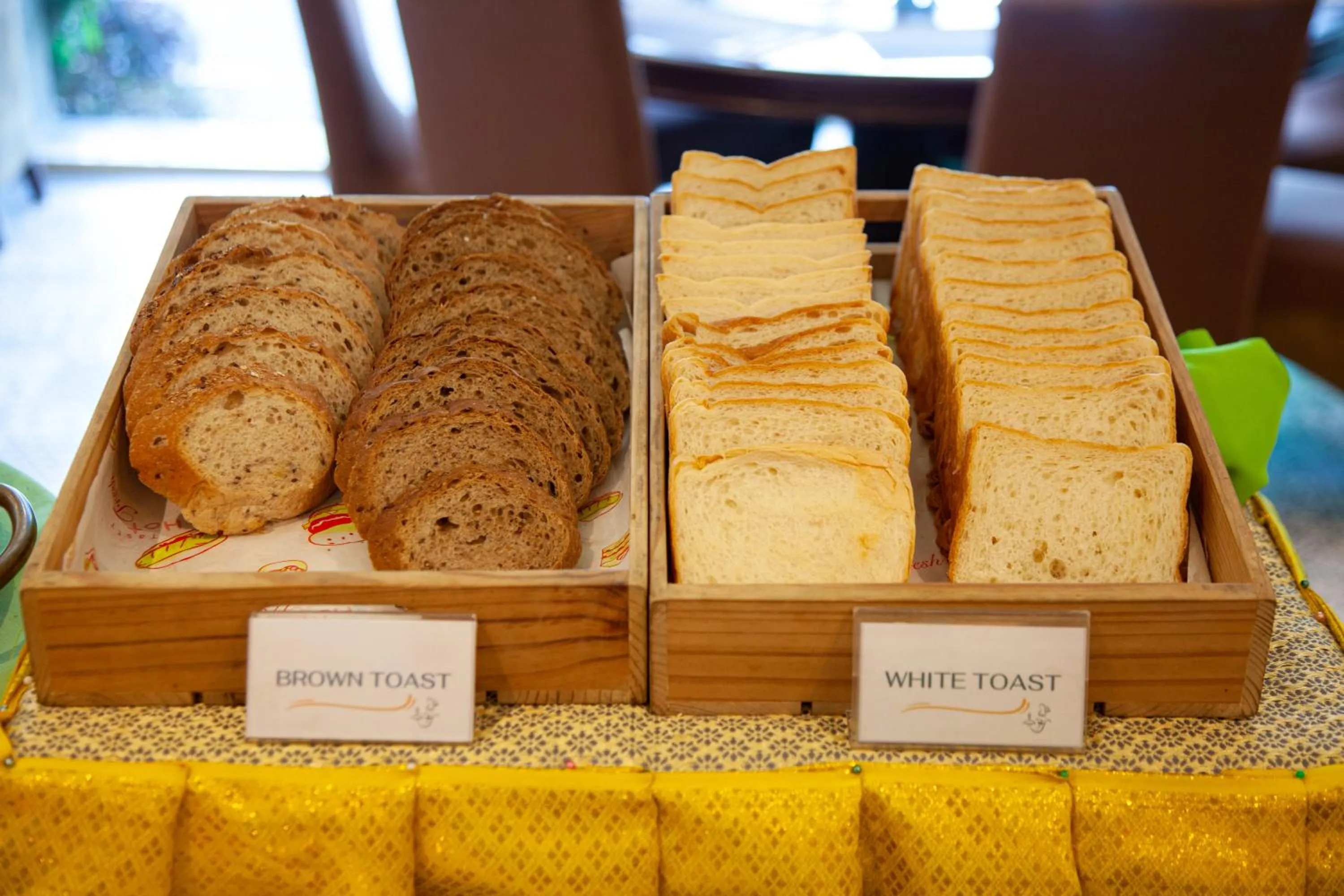 Buffet breakfast in Thanthip Beach Resort Patong