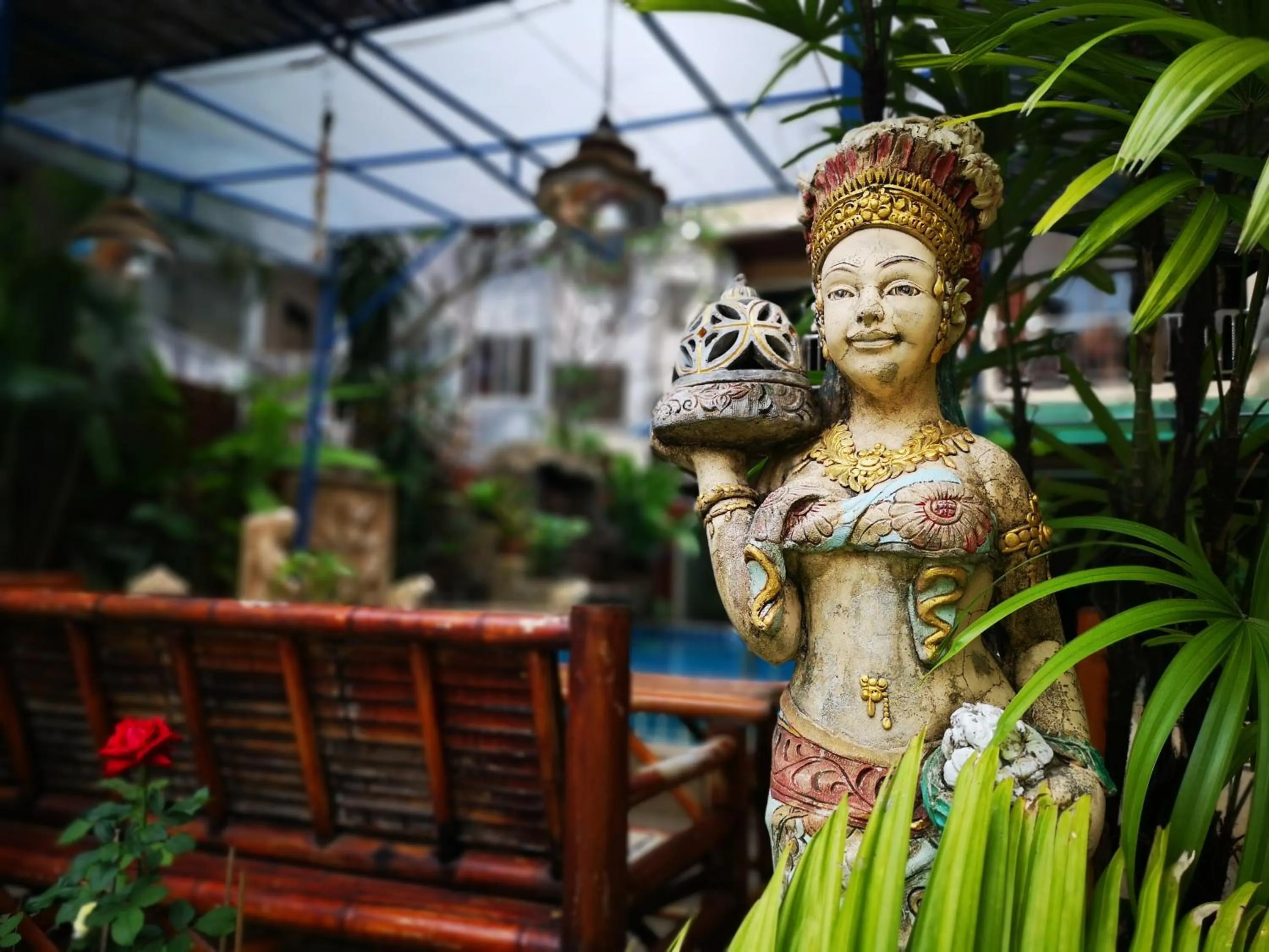 Decorative detail in Seven Seas Hotel Patong Beach