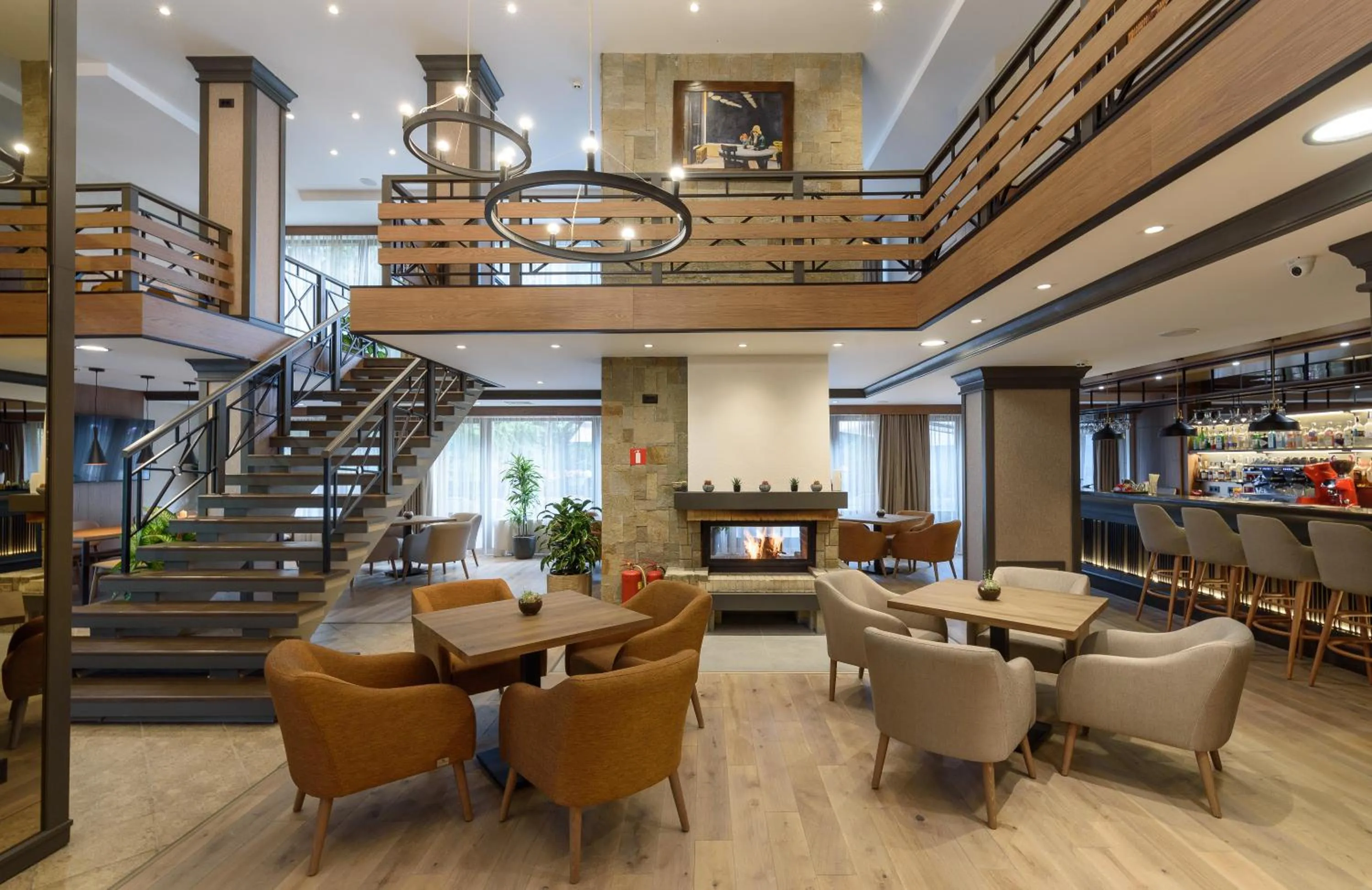 Lobby or reception in Lion Hotel Borovets