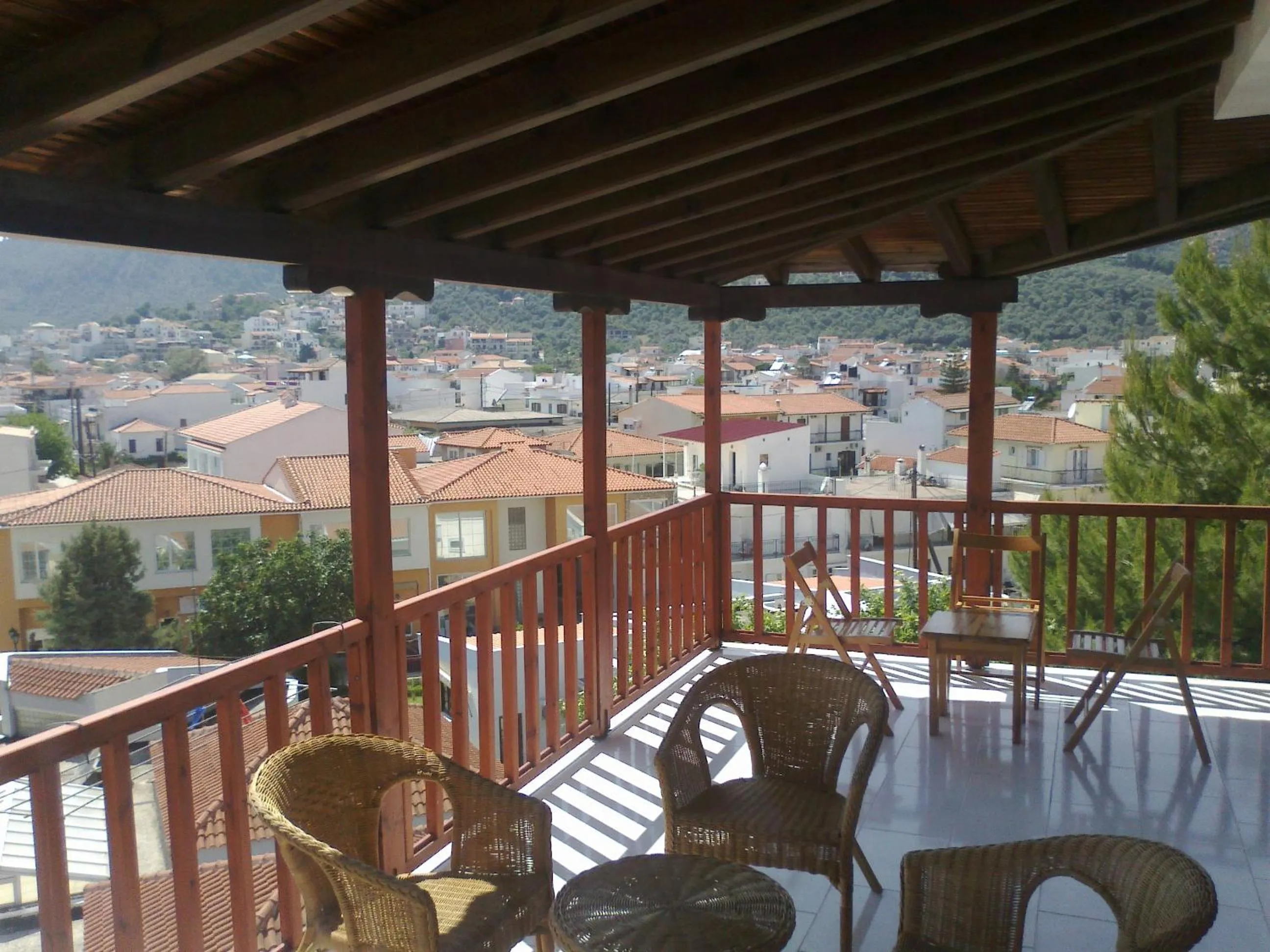 Balcony/Terrace in ELIZA Skiathos