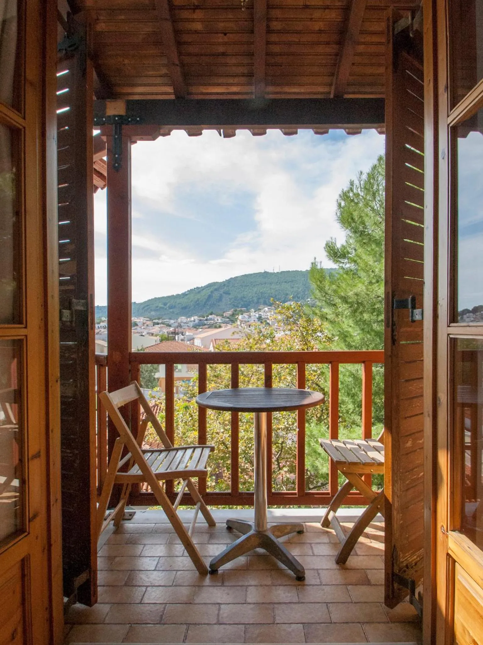 City view in ELIZA Skiathos