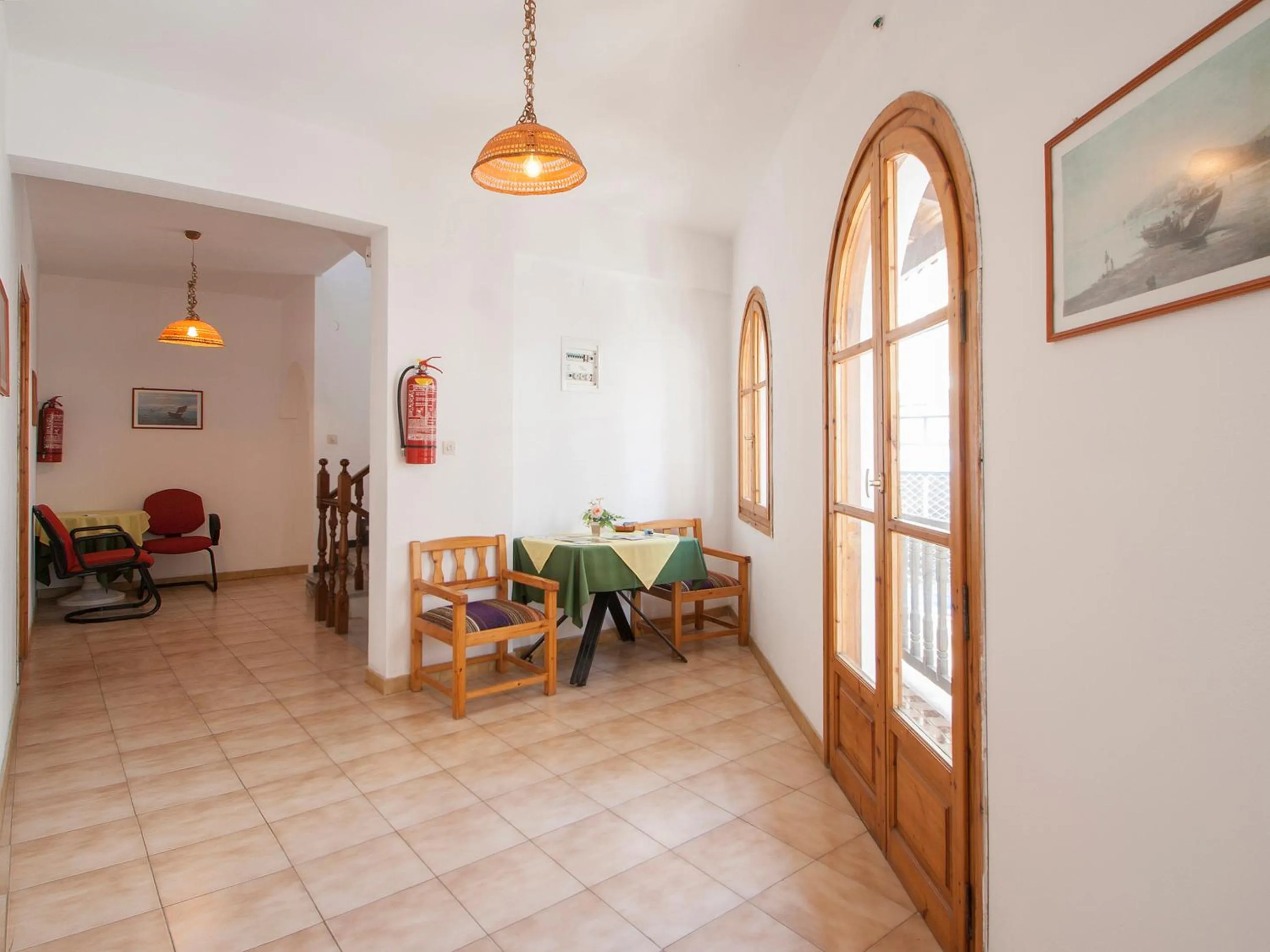 Seating area in ELIZA Skiathos