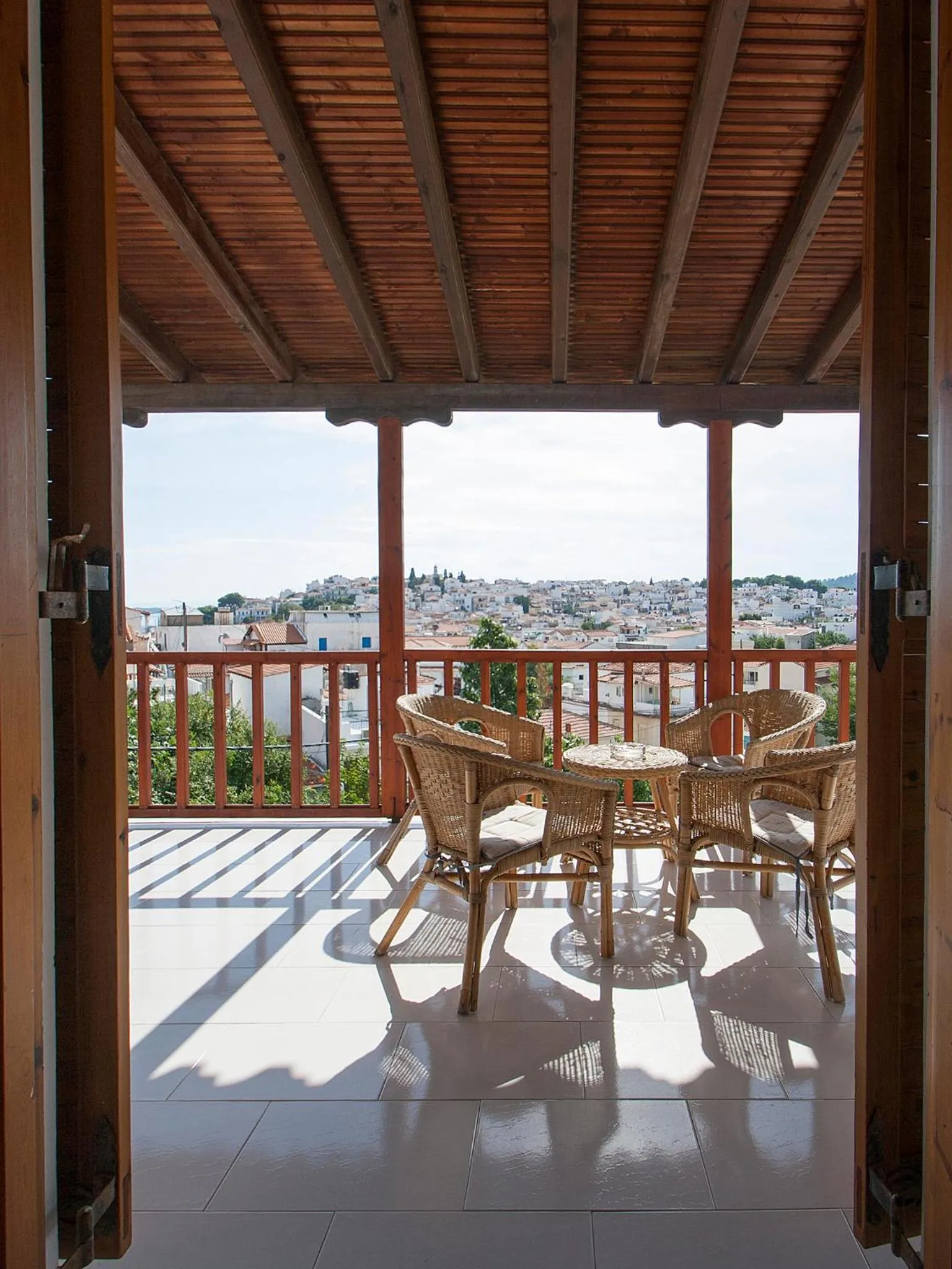 City view in ELIZA Skiathos