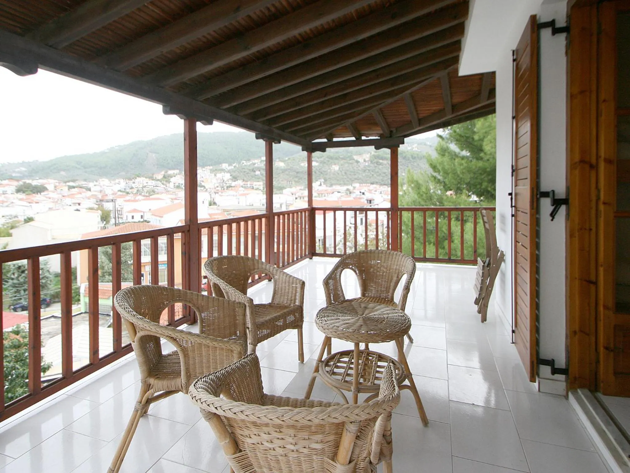 Balcony/Terrace in ELIZA Skiathos