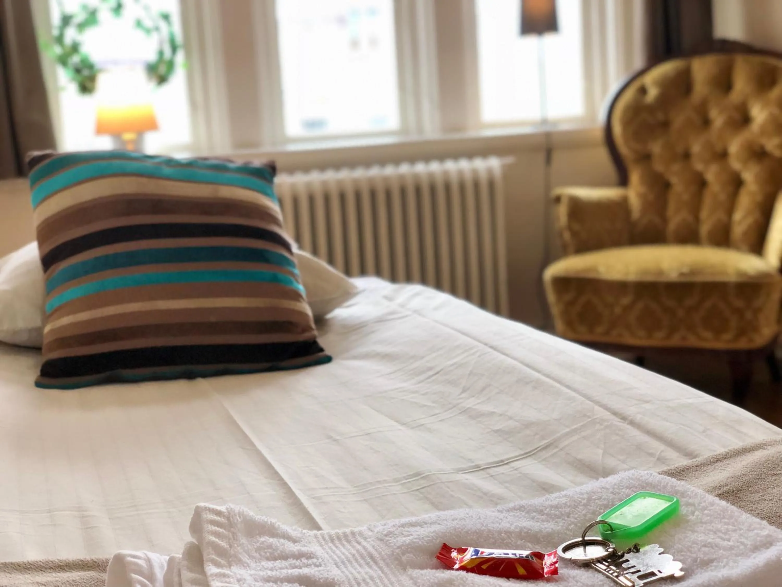 Bed in Järnvägshotellet