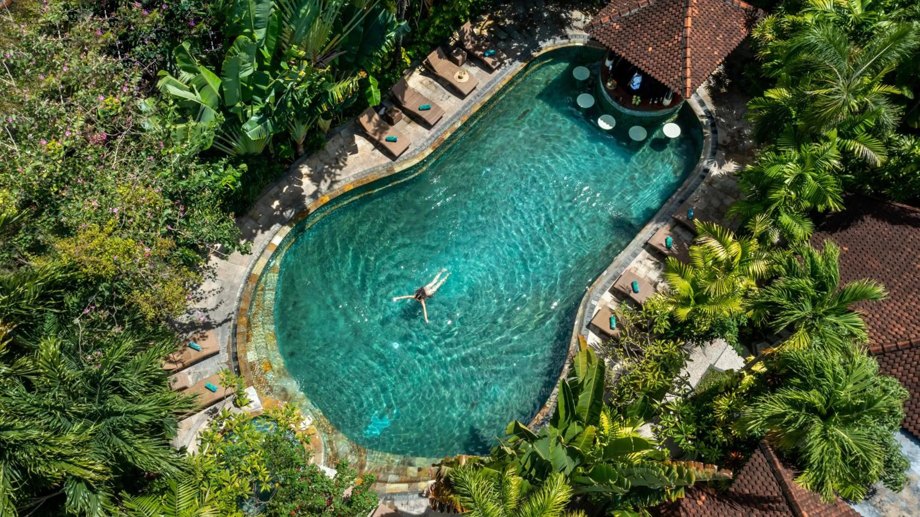 Swimming pool in Tonys Villas & Resort Seminyak - Bali