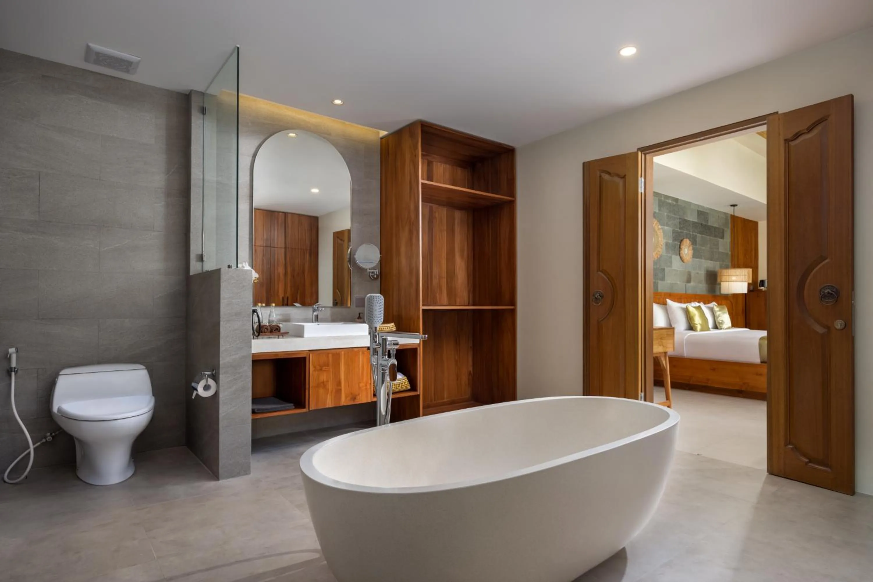 Bath in Tonys Villas & Resort Seminyak - Bali