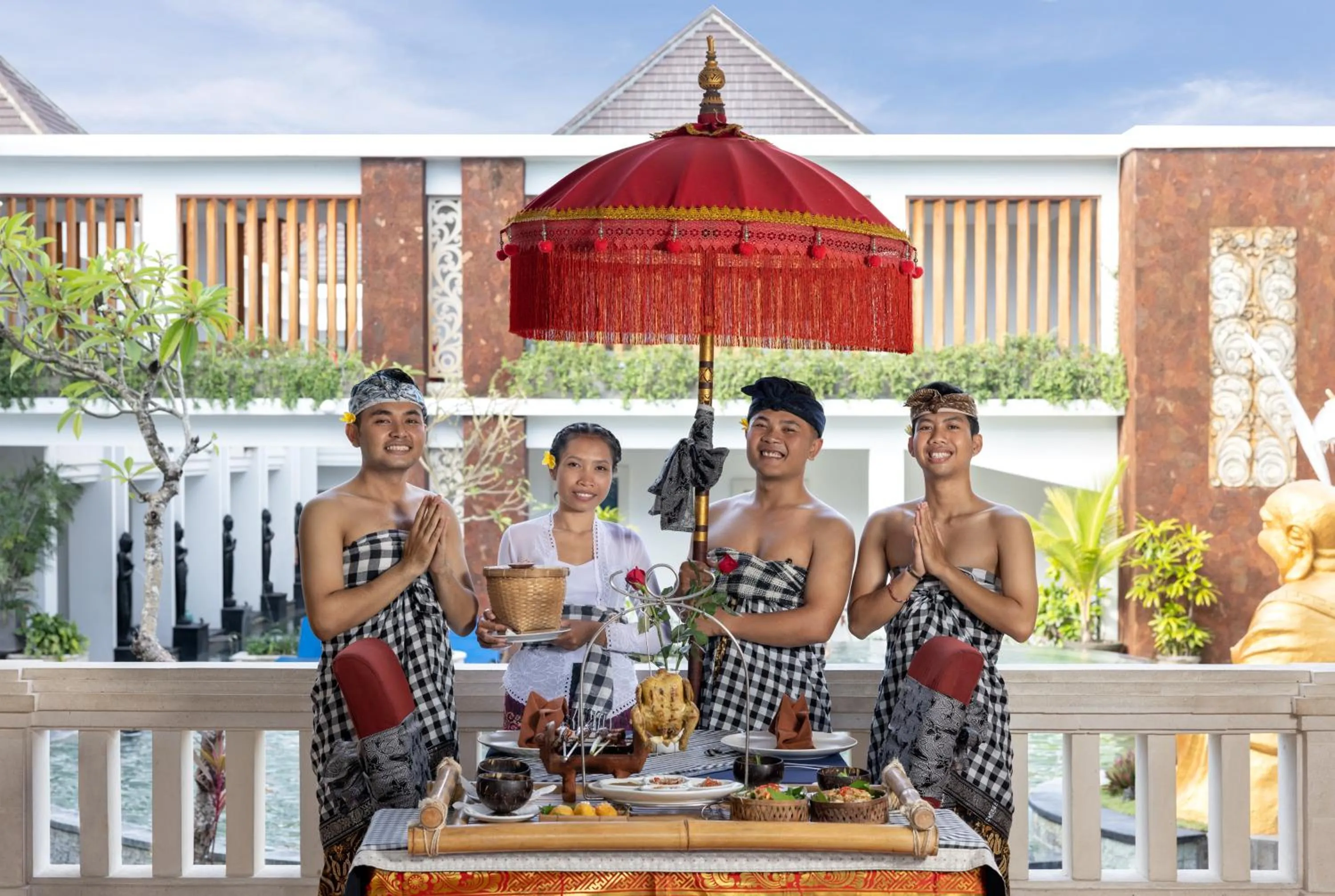Dining area in Tonys Villas & Resort Seminyak - Bali