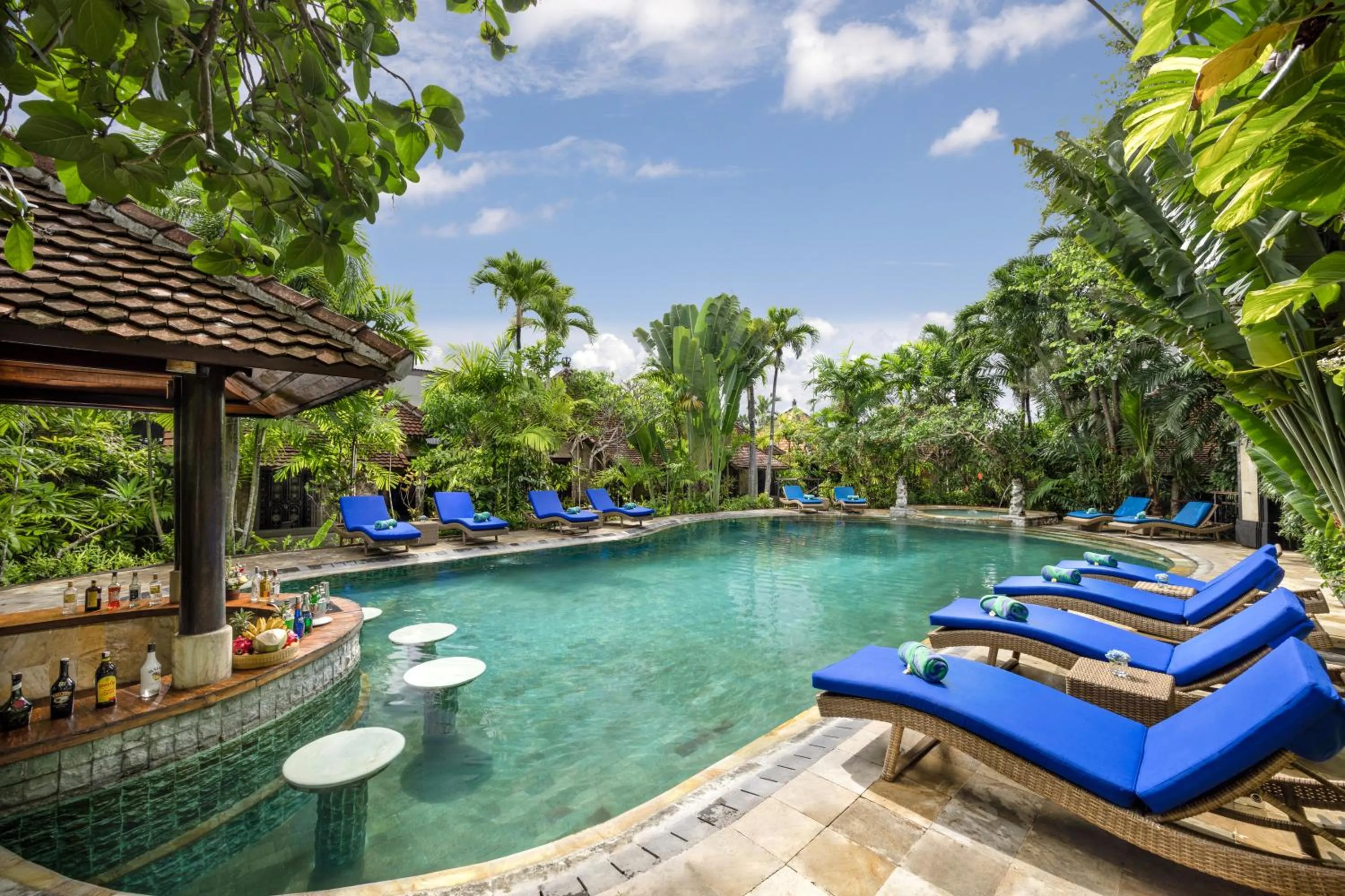 Swimming pool in Tonys Villas & Resort Seminyak - Bali
