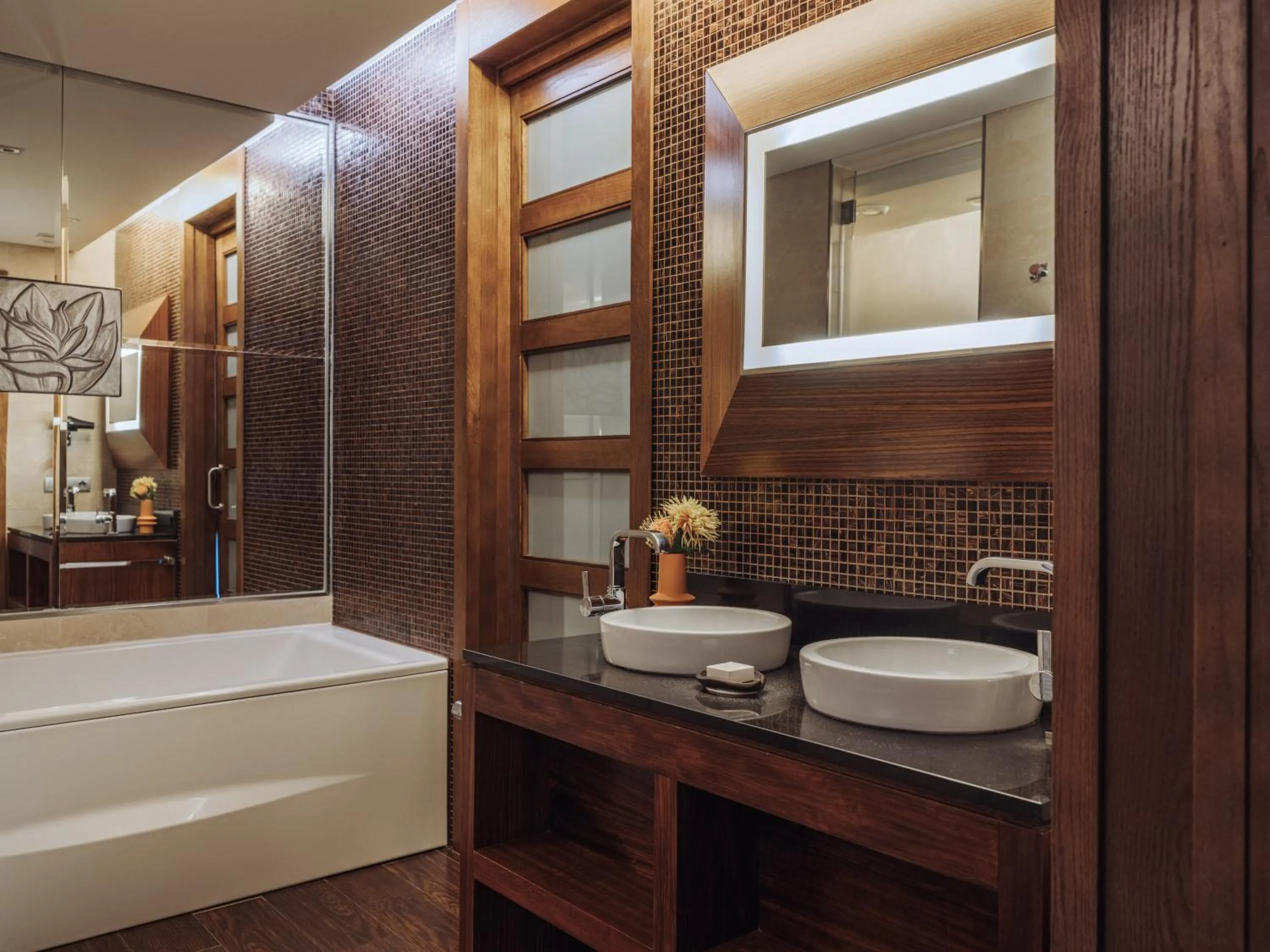 Bathroom in Red Level at Gran Melia Palacio de Isora - Adults Only