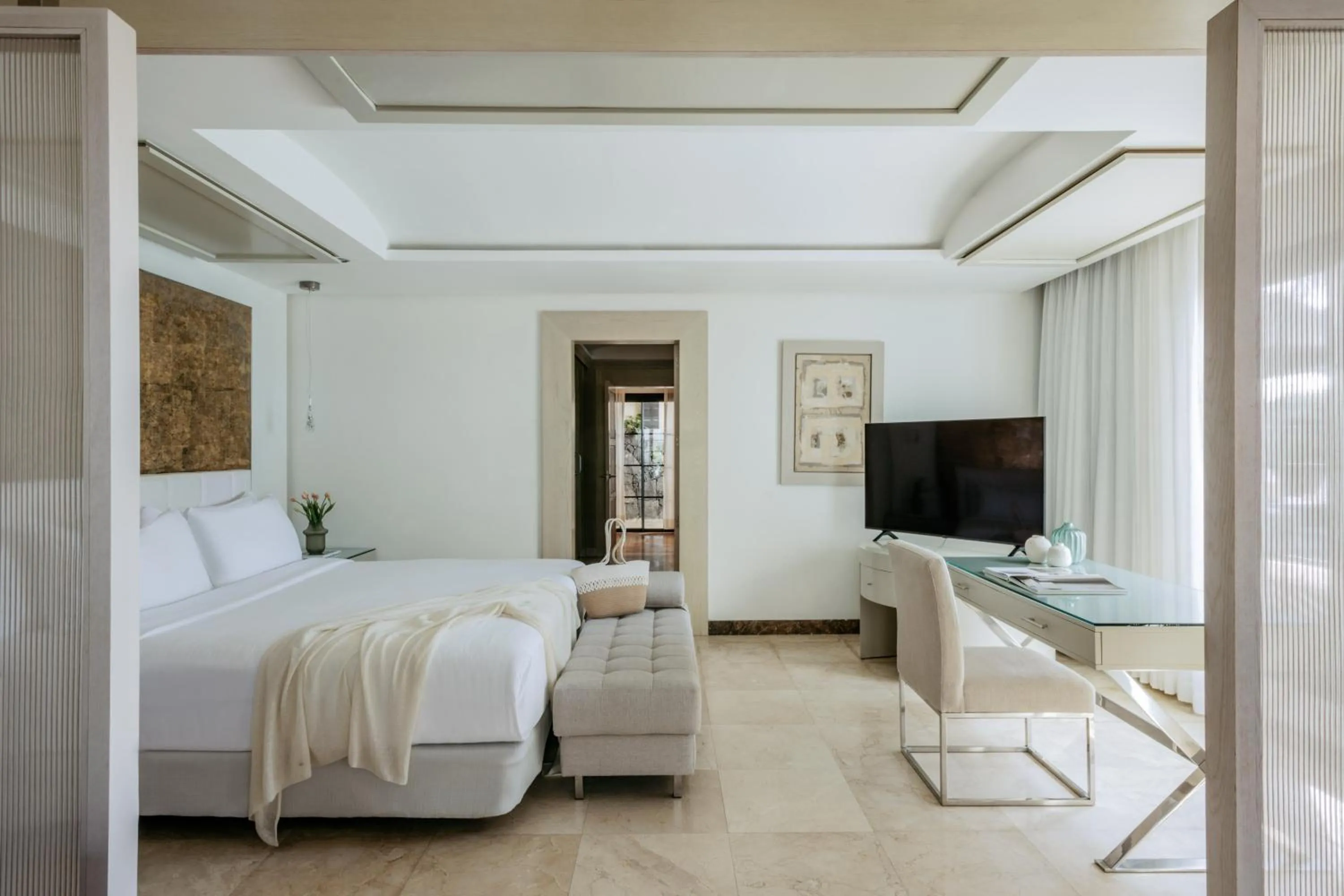 Bedroom, Bed in Red Level at Gran Melia Palacio de Isora - Adults Only