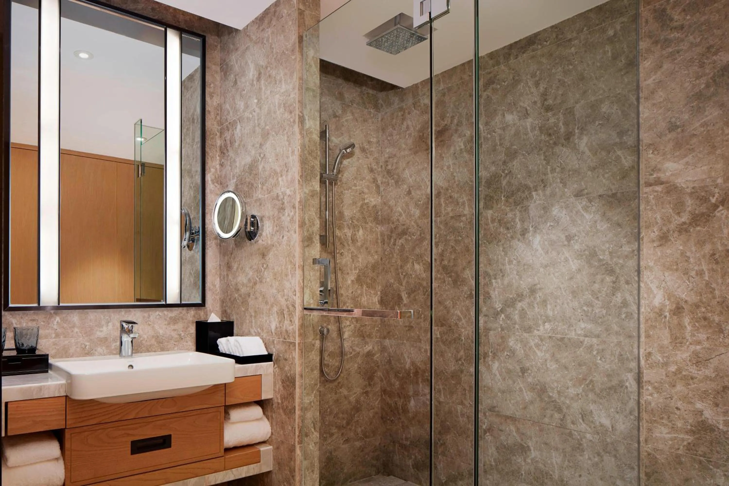 Bathroom in Four Points by Sheraton Changsha, Meixi Lake