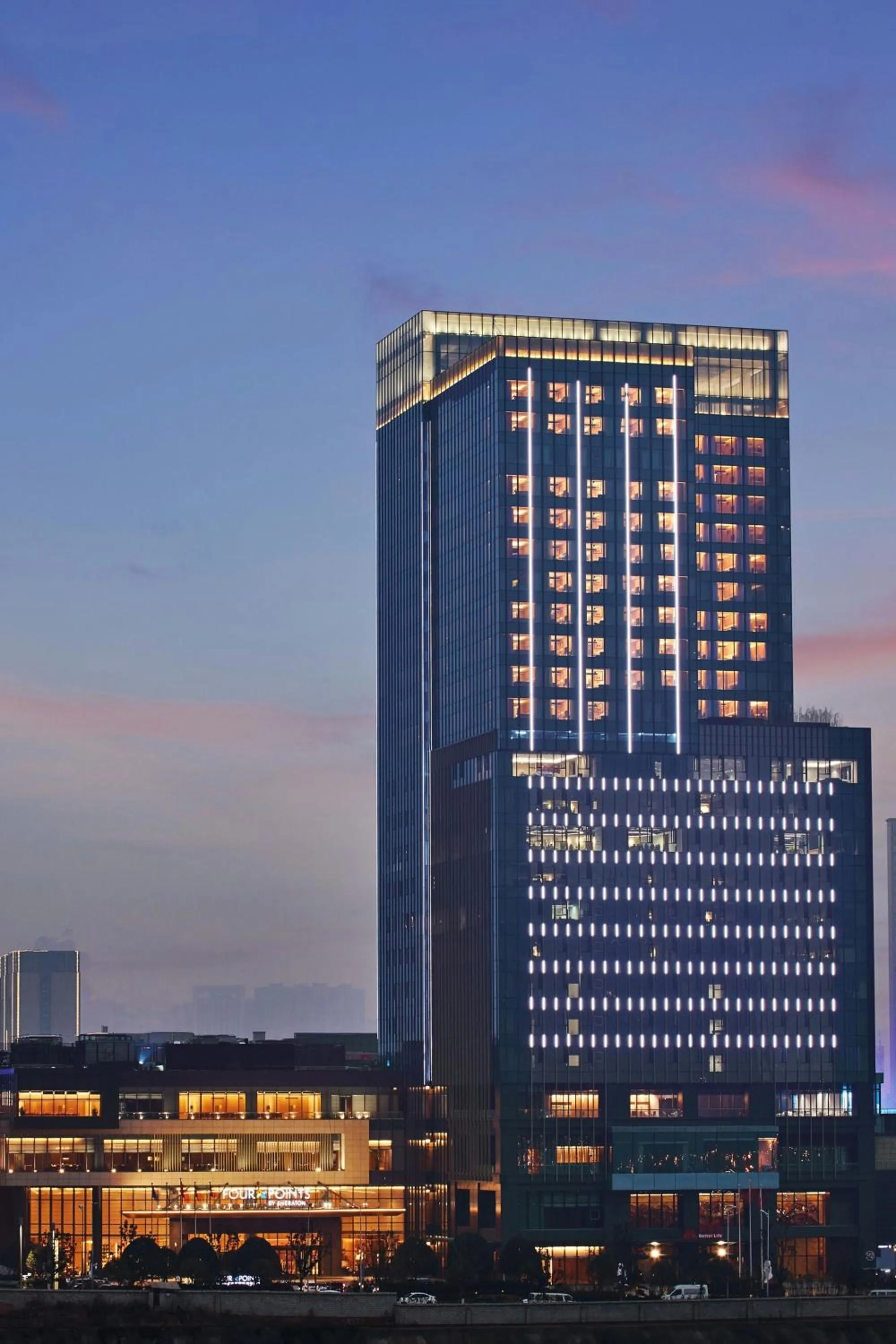 Property building in Four Points by Sheraton Changsha, Meixi Lake