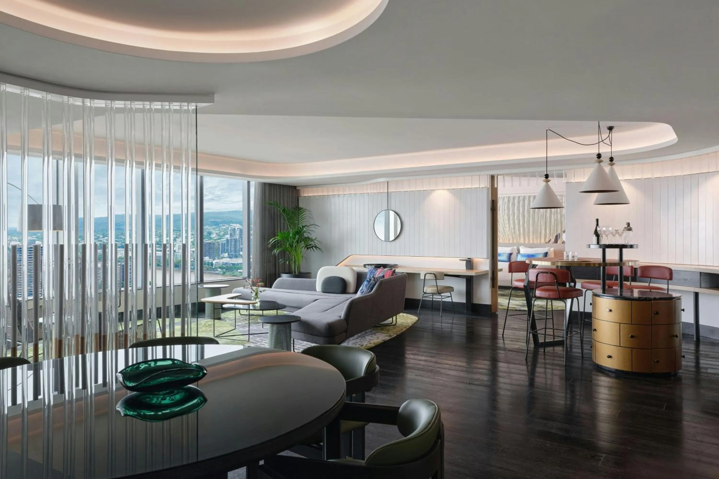 Living room in W Brisbane