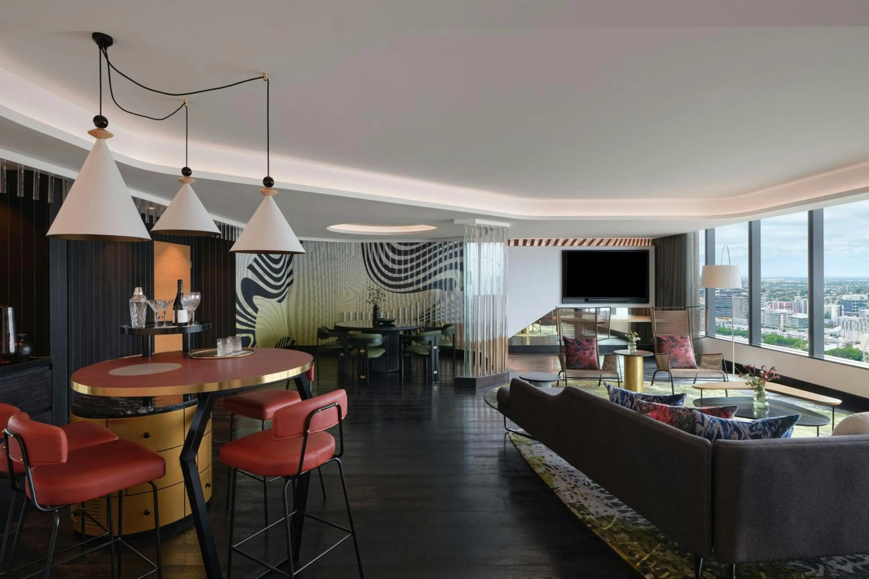 Living room in W Brisbane