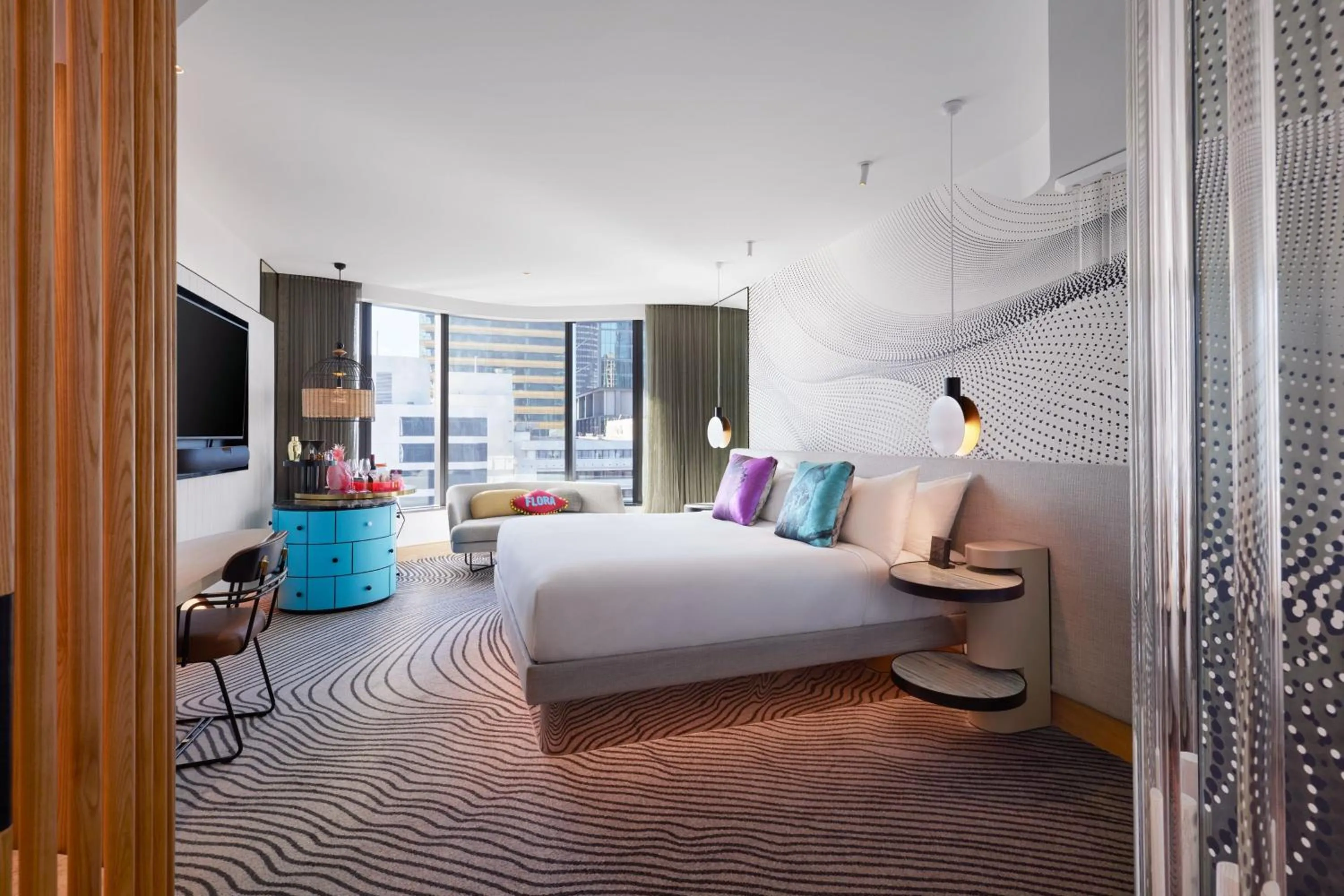Photo of the whole room, Bed in W Brisbane
