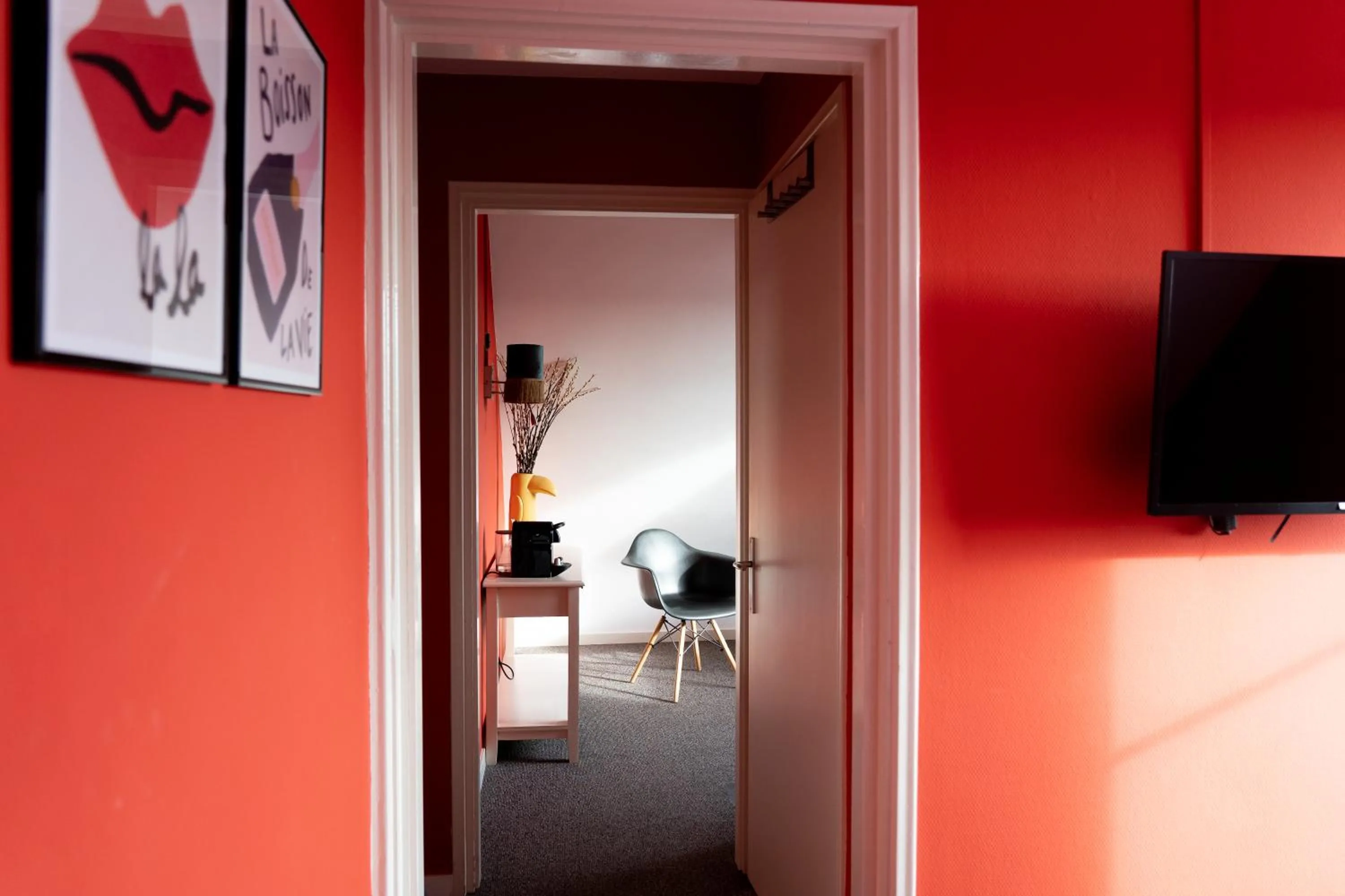 Seating area in Boutique Lodge Zandvoort