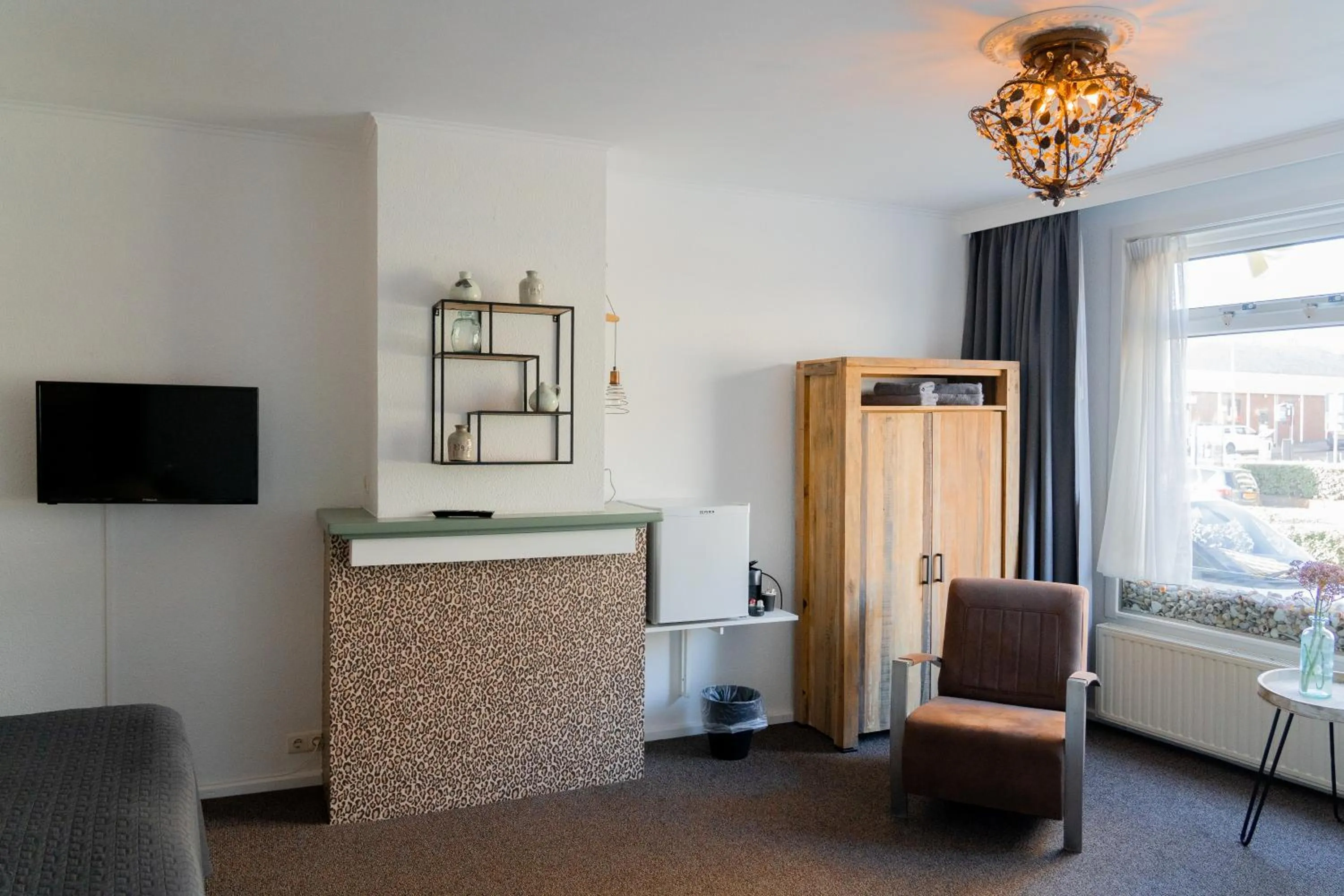 Seating area in Boutique Lodge Zandvoort