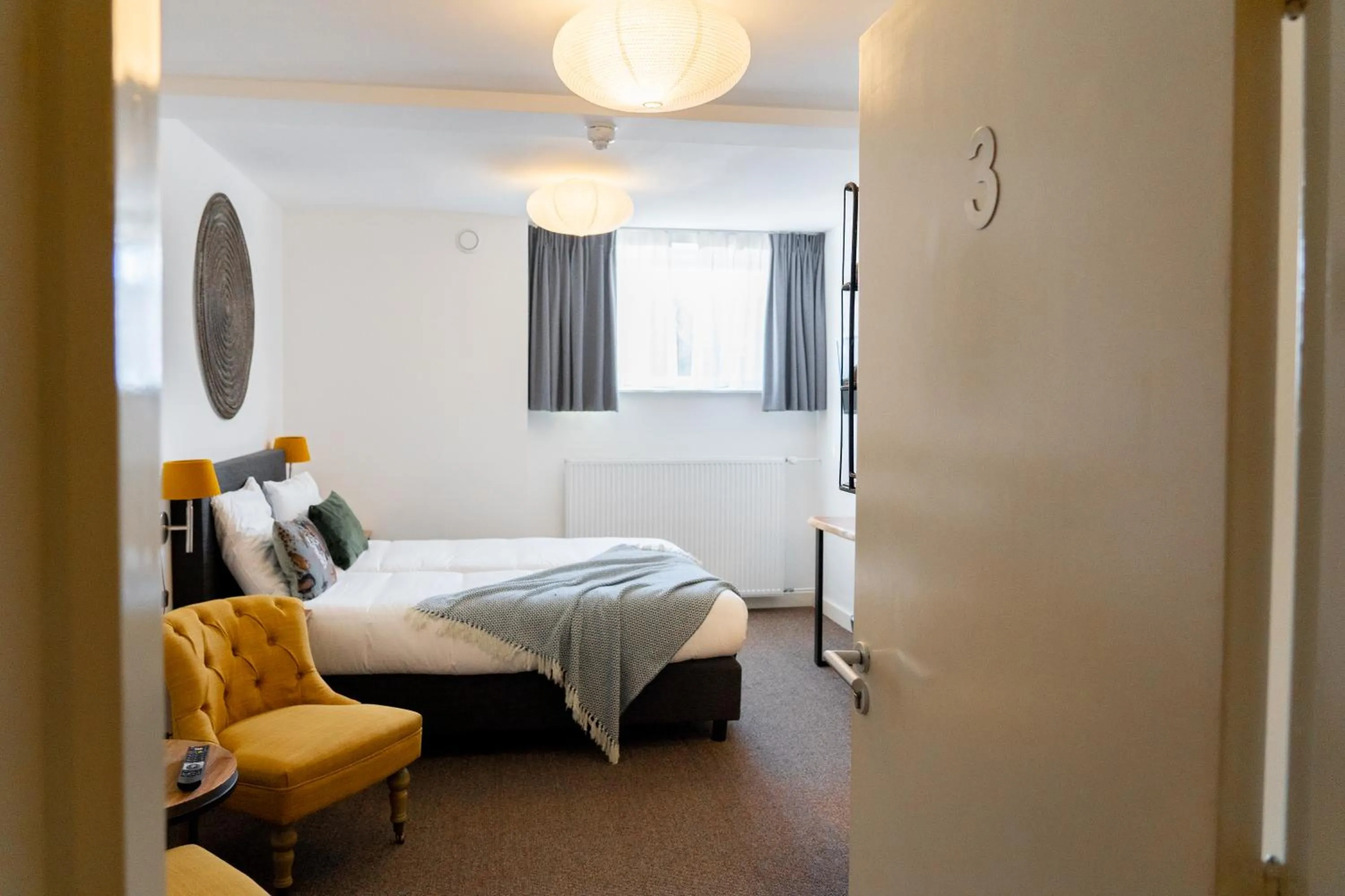 Bedroom, Bed in Boutique Lodge Zandvoort