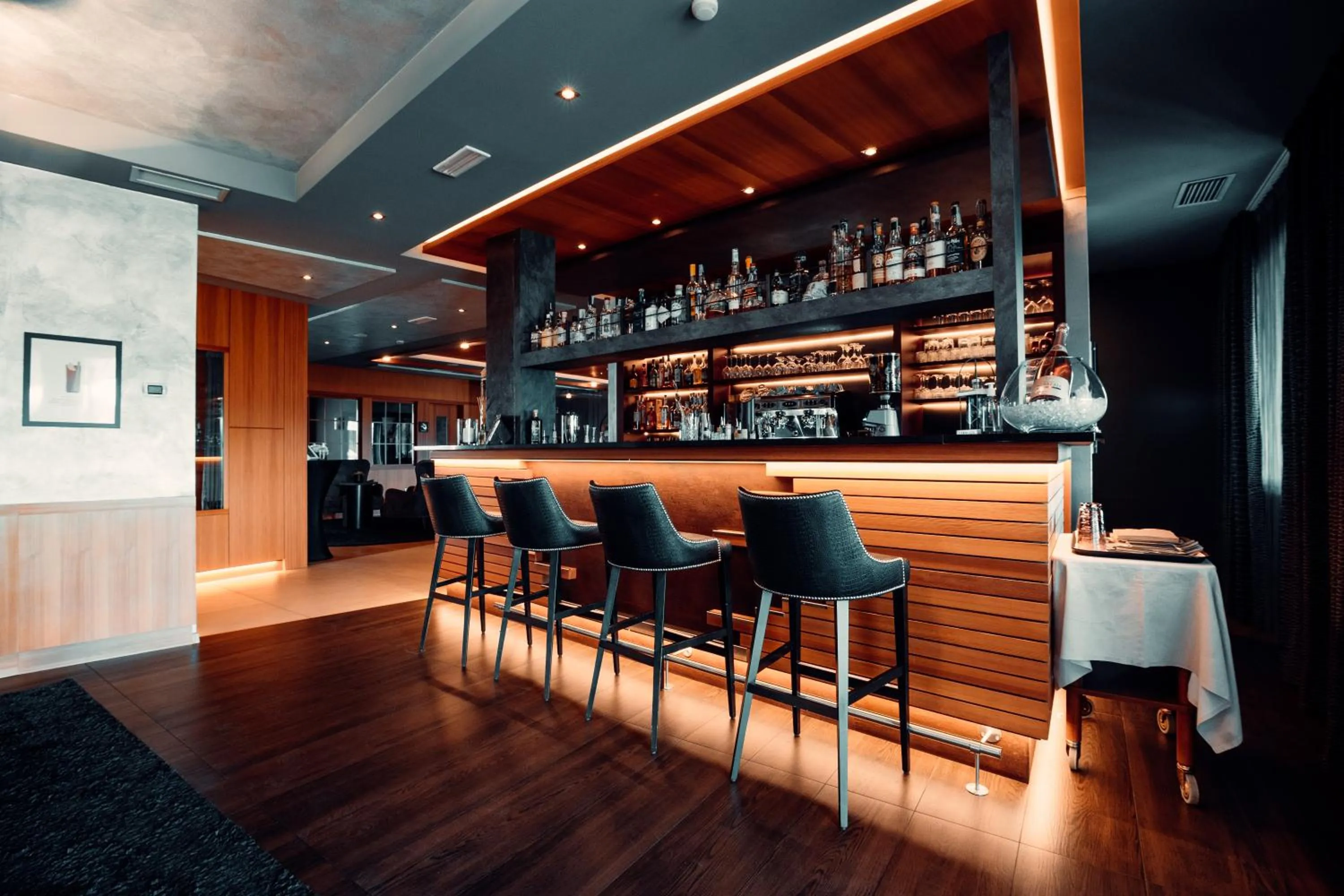 Lounge or bar in SOLEA DOLOMITI Boutique Hotel